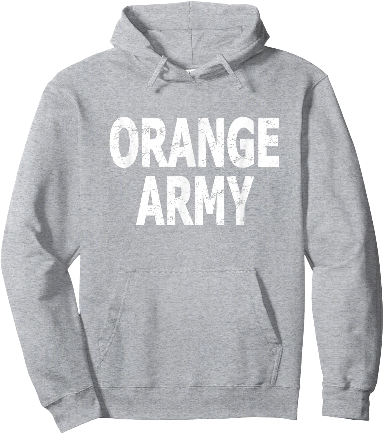 Orange Army Hoodie - Hoodie | Ash