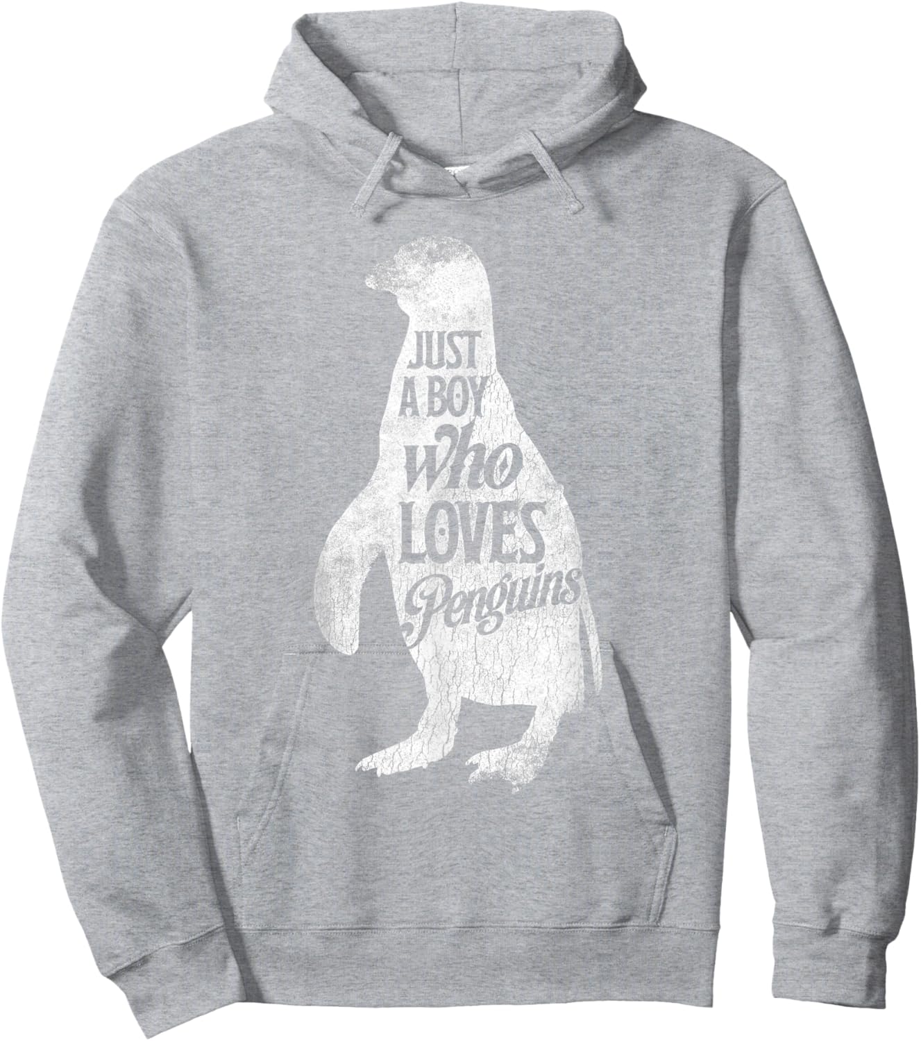 Just A Boy Who Loves Penguins Penguin Costume Hoodie - Hoodie | Ash