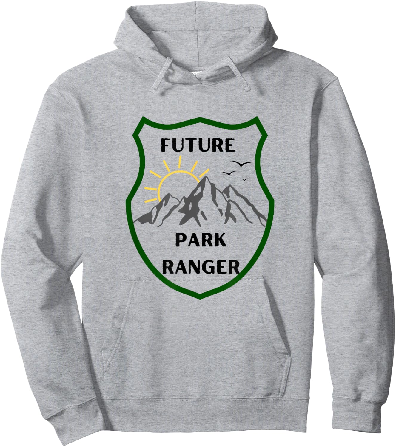Future Park Ranger Hoodie - Hoodie | Ash