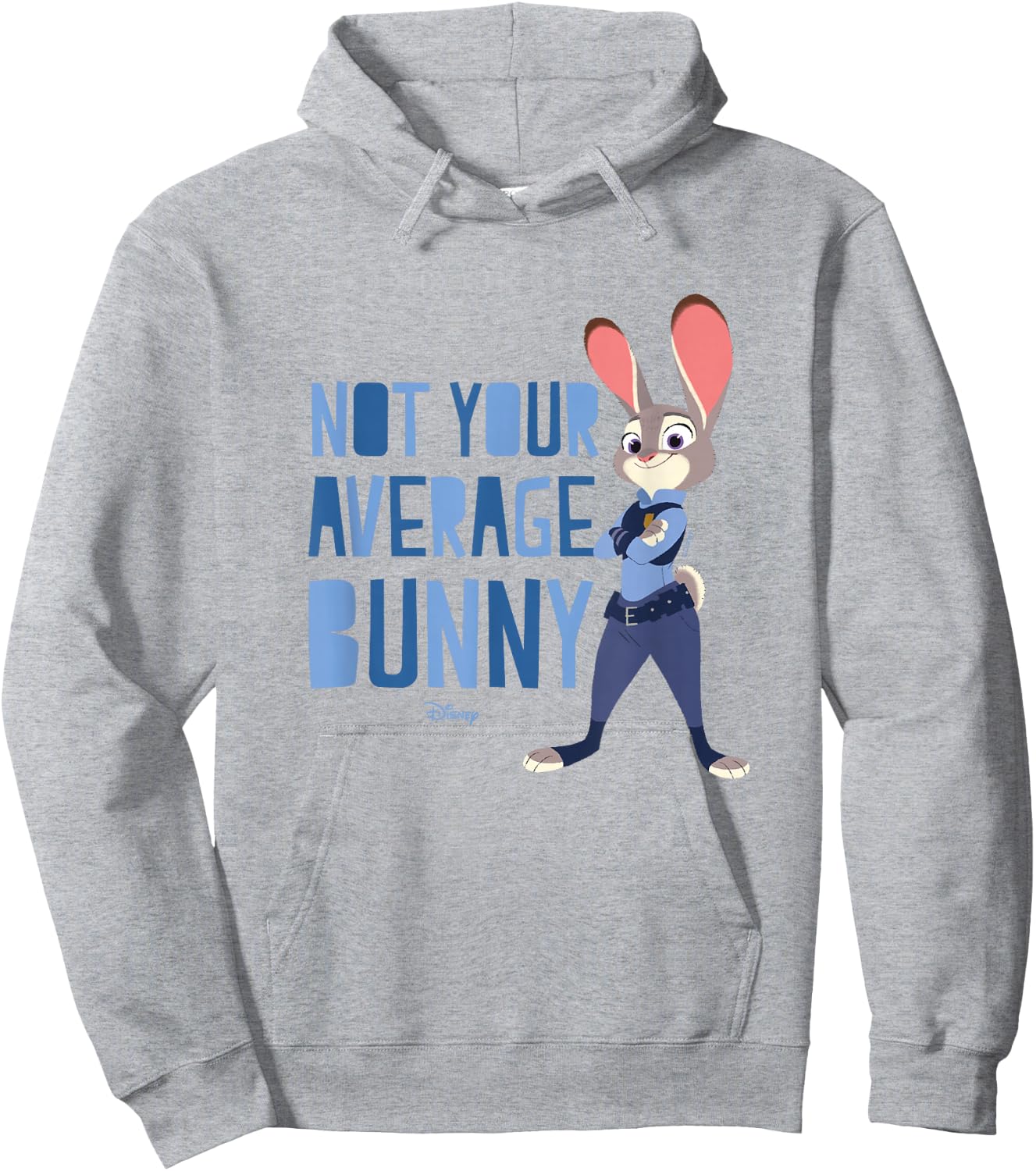 Zootopia - Judy Not Your Average Bunny Hoodie - Hoodie | Ash