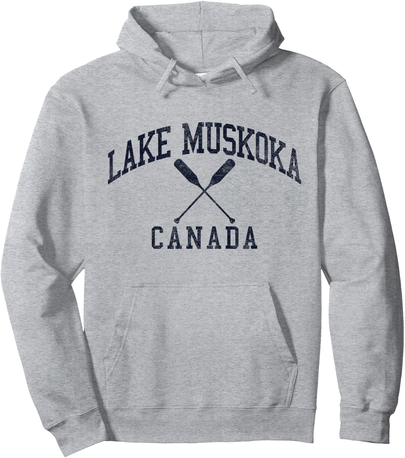 Lake Muskoka Canada Hoodie - Hoodie | Ash
