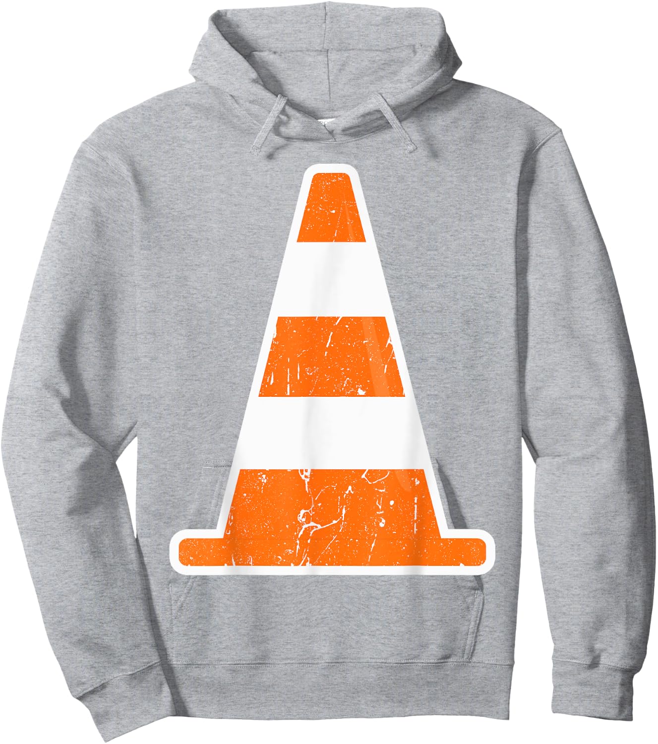 Traffic Cone Costume Hoodie - Hoodie | Ash
