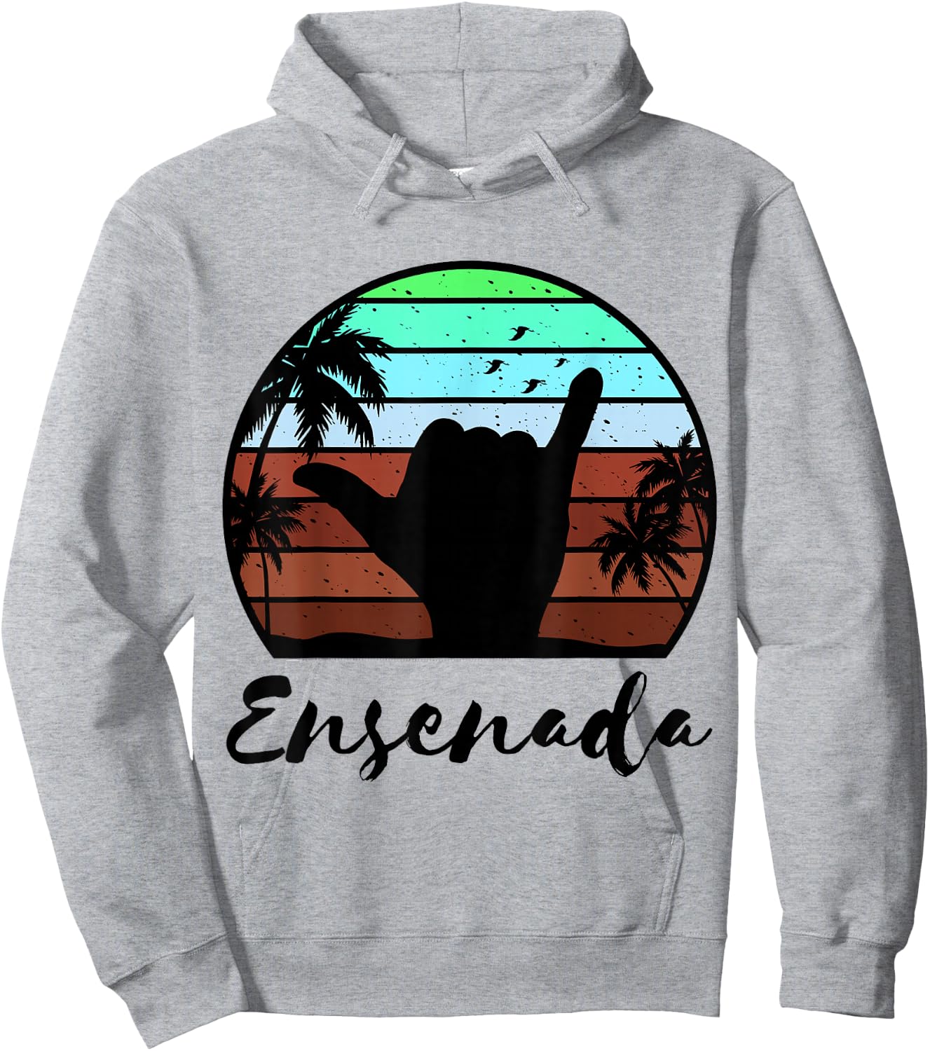 Ensenada Mexico Matching Vacation Souvenir Hoodie - Hoodie | Ash