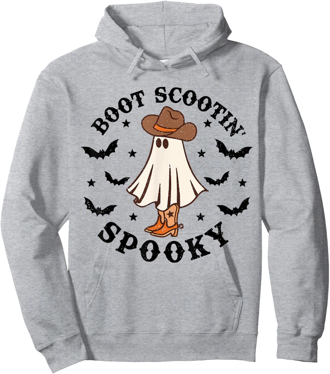 Boot Scootin Spooky Hoodie - Hoodie | Ash