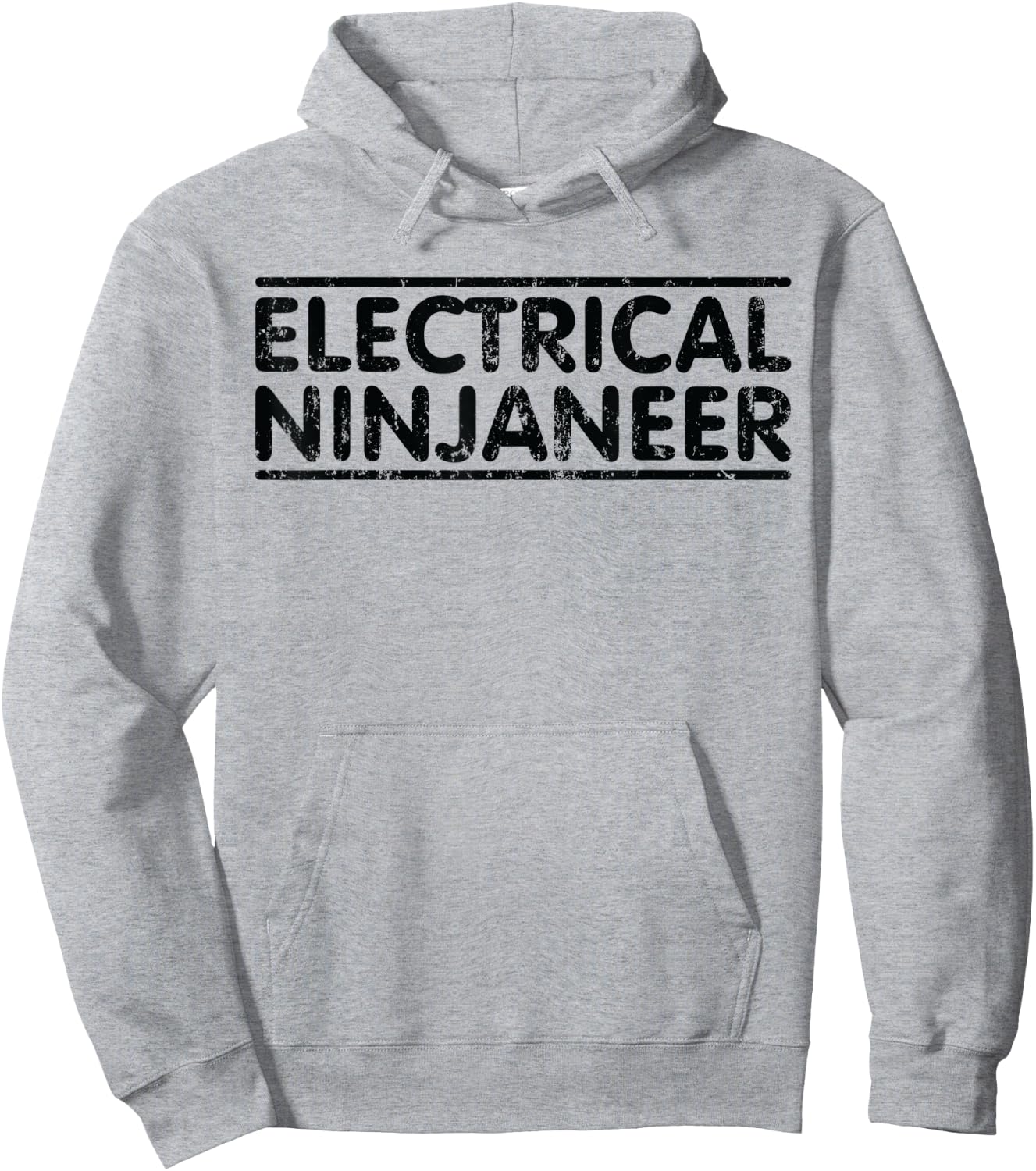 Ninjaneer - Funny Electrical Engineer Hoodie - Hoodie | Ash