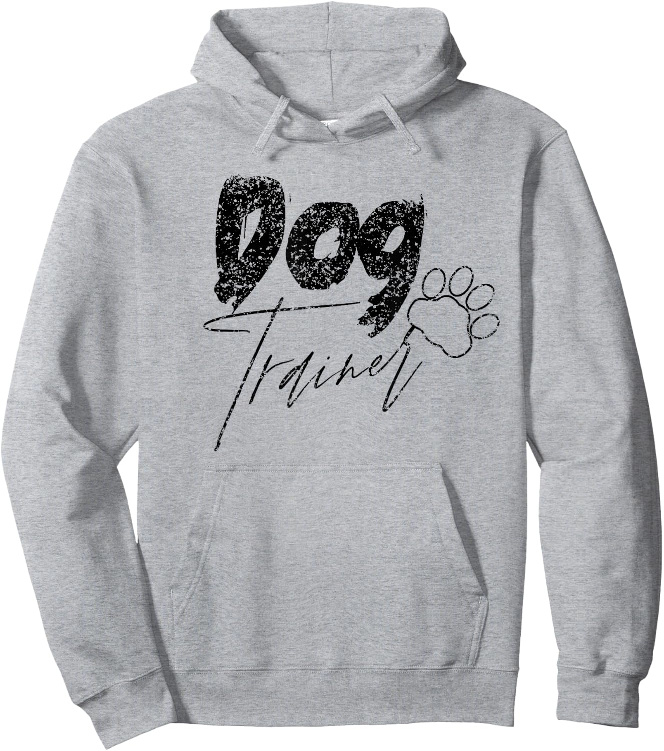 Dog Trainer Training Service Handler Hoodie - Hoodie | Ash