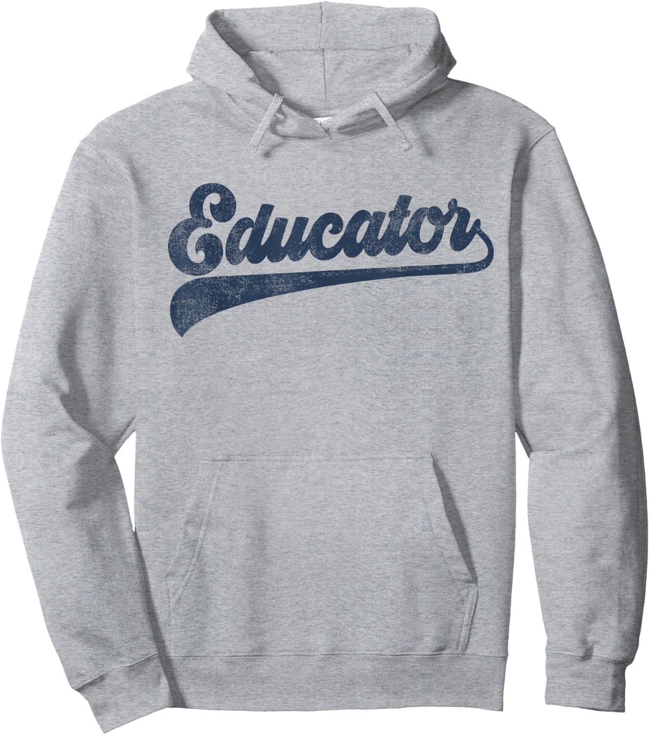 Educator Cute Vintage Graphic Hoodie - Hoodie | Ash