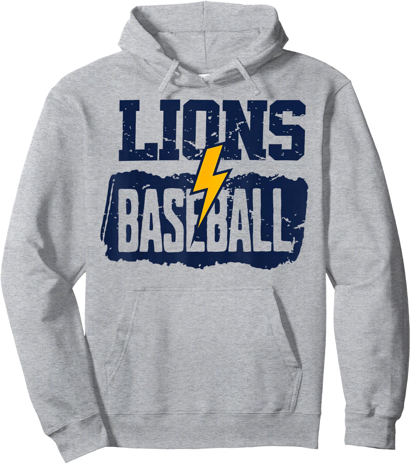 Lions baseball Hoodie - Hoodie | Ash