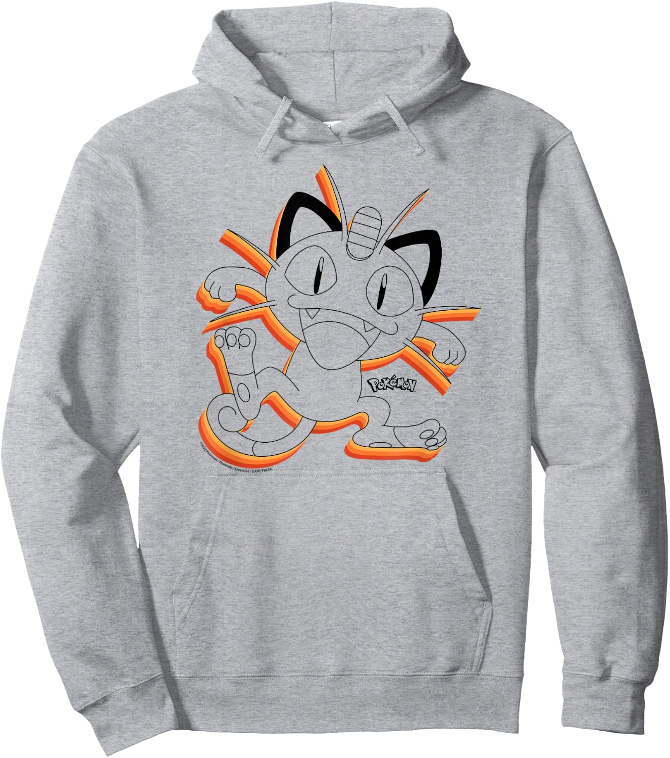 Pokémon - Meowth Repeat Hoodie - Hoodie | Ash