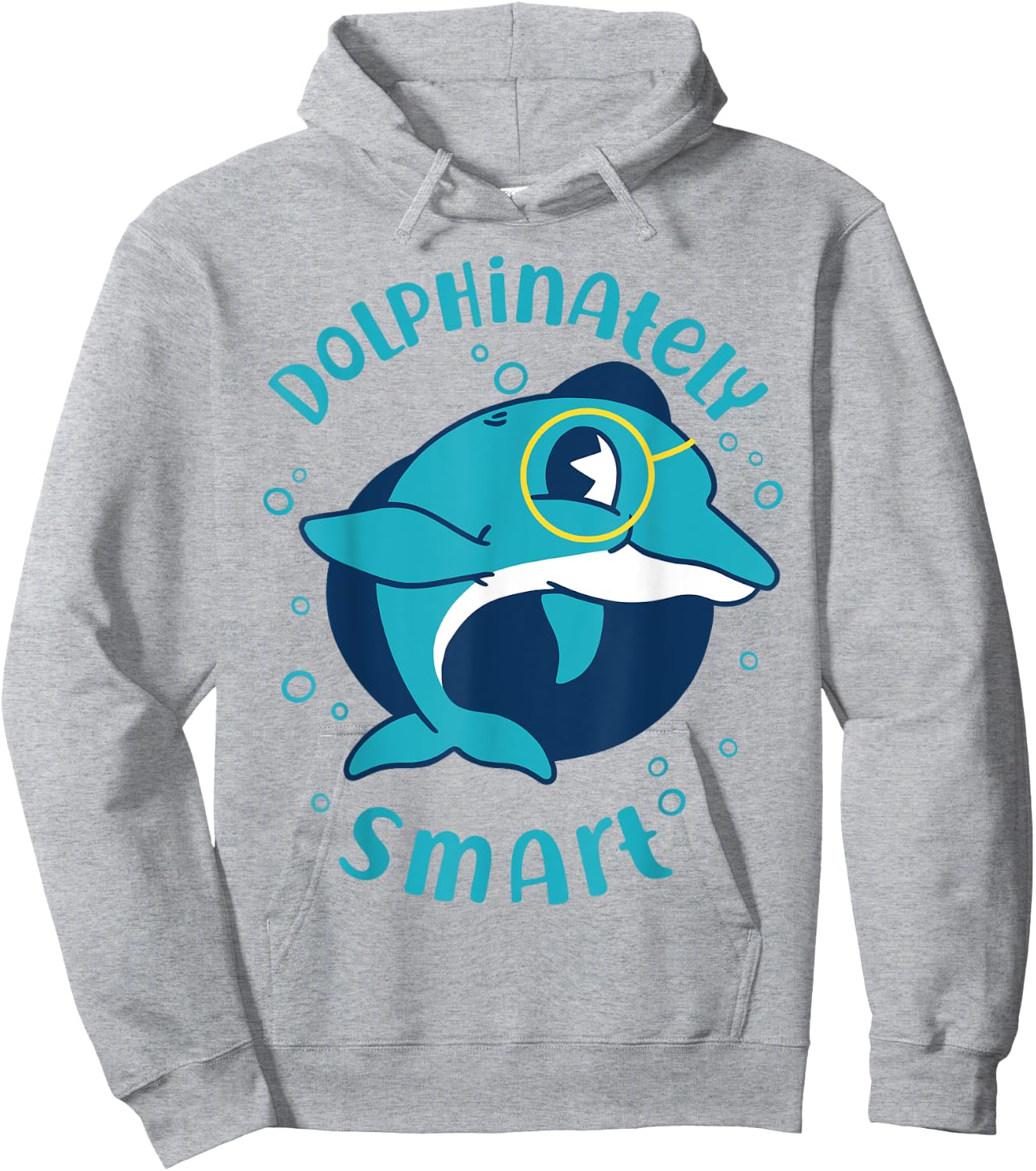 Dolphin Dolphinateley Smart Hoodie - Hoodie | Ash