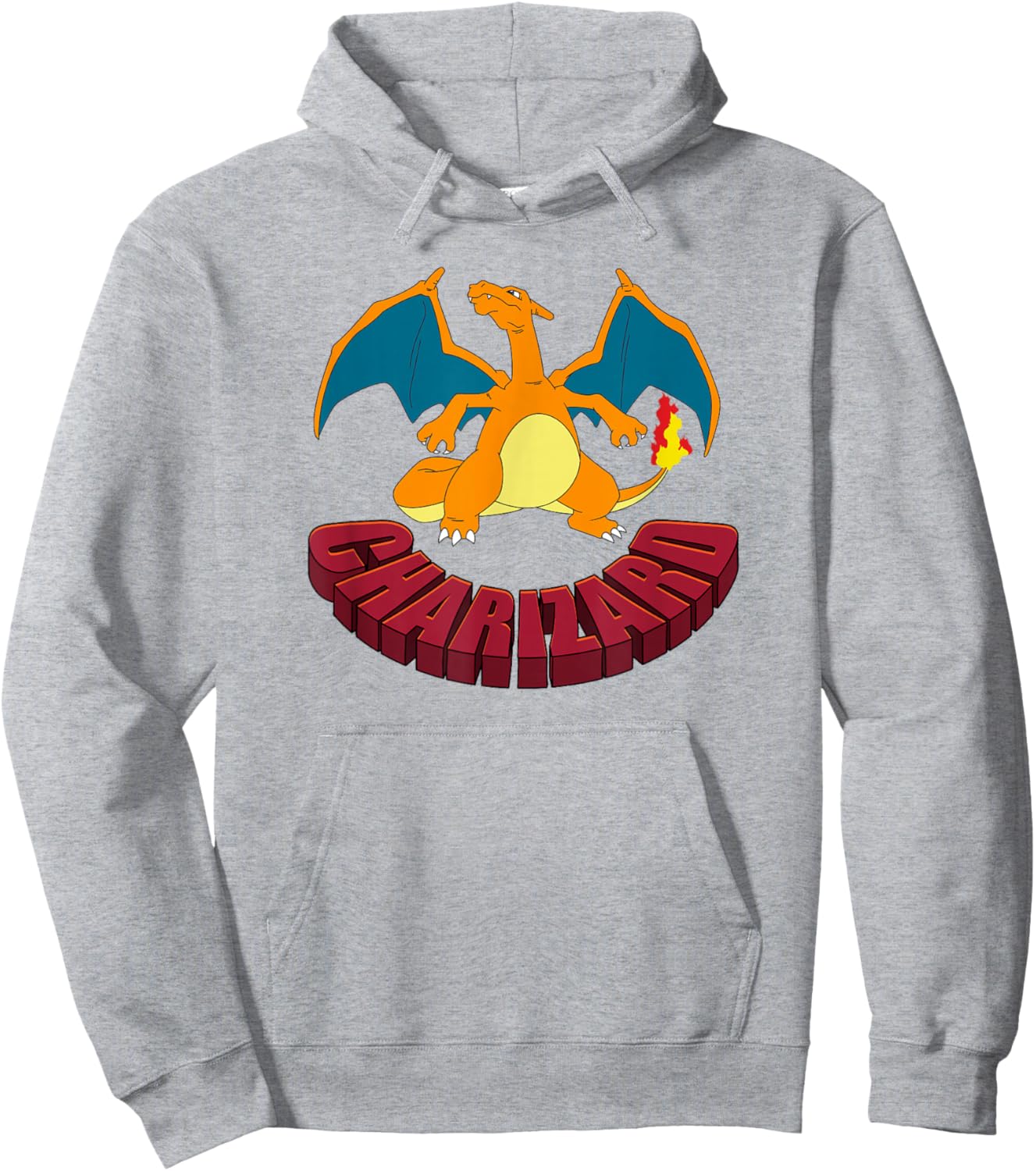 Pokémon Charizard Stoic Pose Poster Hoodie - Hoodie | Ash