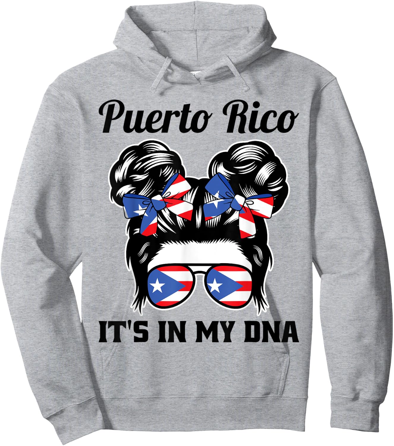 Puerto rico it's in my DNA Puerto rican roots Hoodie - Hoodie | Ash
