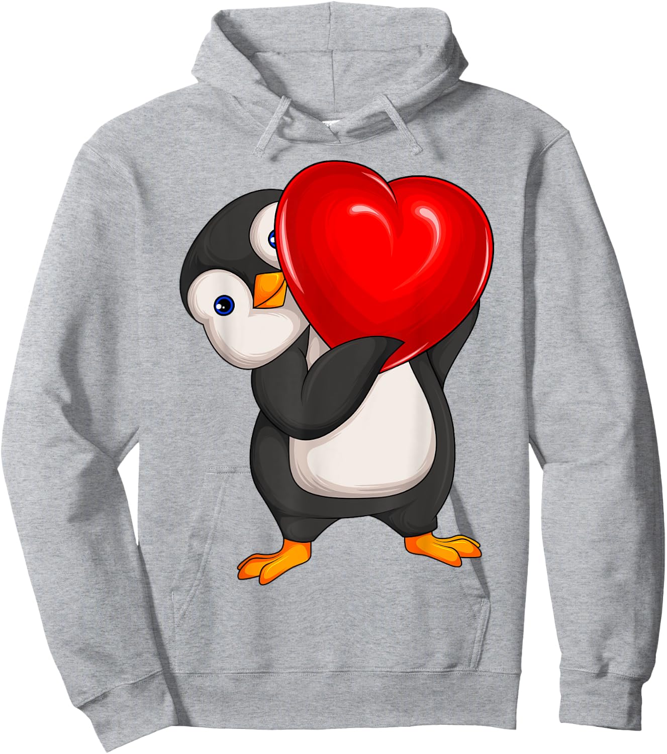 Penguin Women Girl Kids Hoodie - Hoodie | Ash