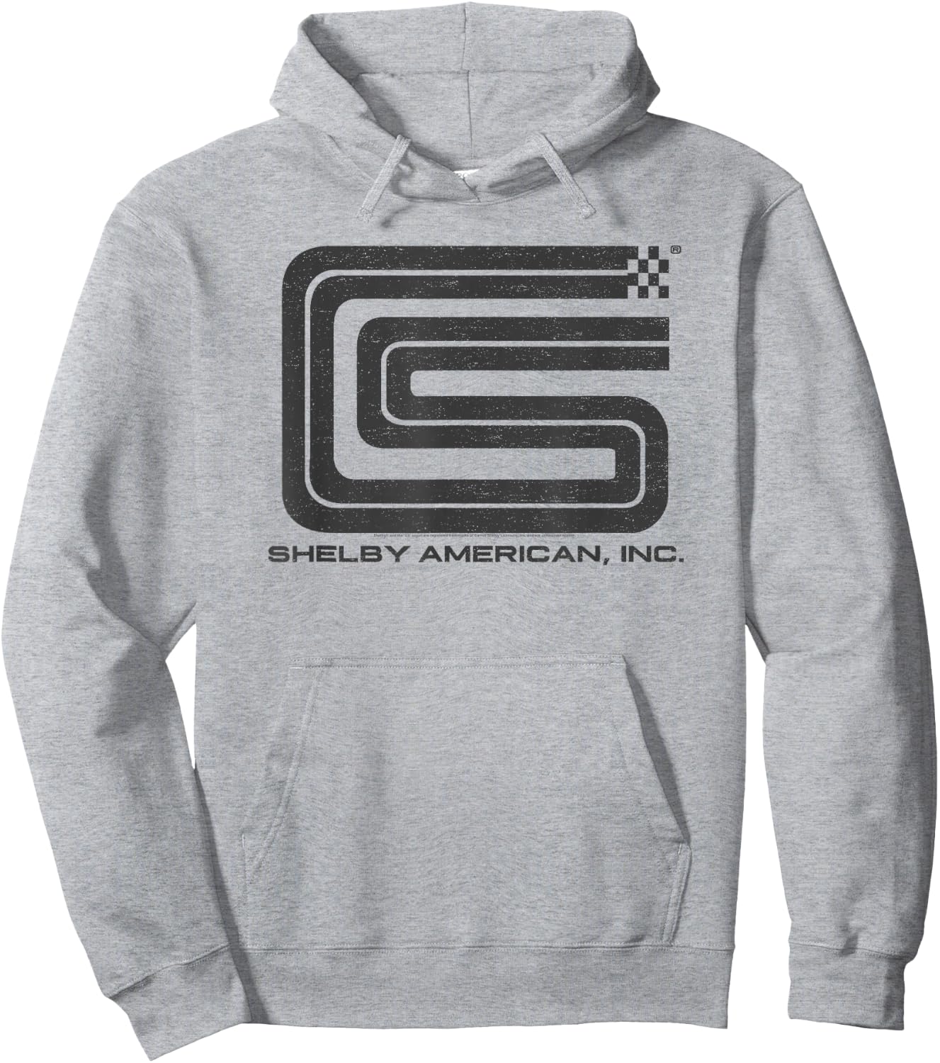 Carroll Shelby Vintage Hoodie - Hoodie | Ash