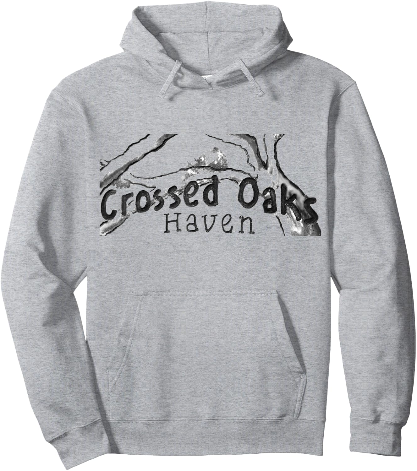 Crossed Oaks Haven Hoodie - Hoodie | Ash