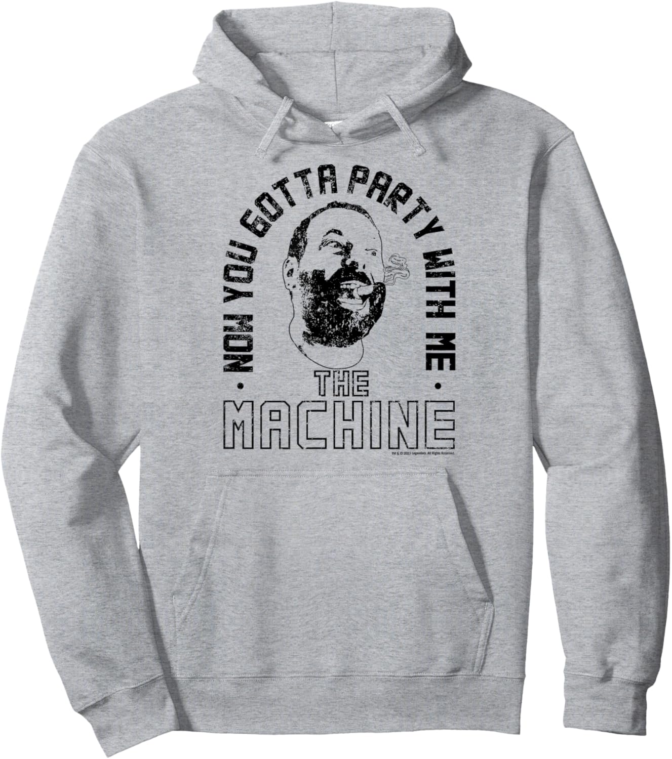 The Machine Now You Gotta Party With Me Hoodie - Hoodie | Ash