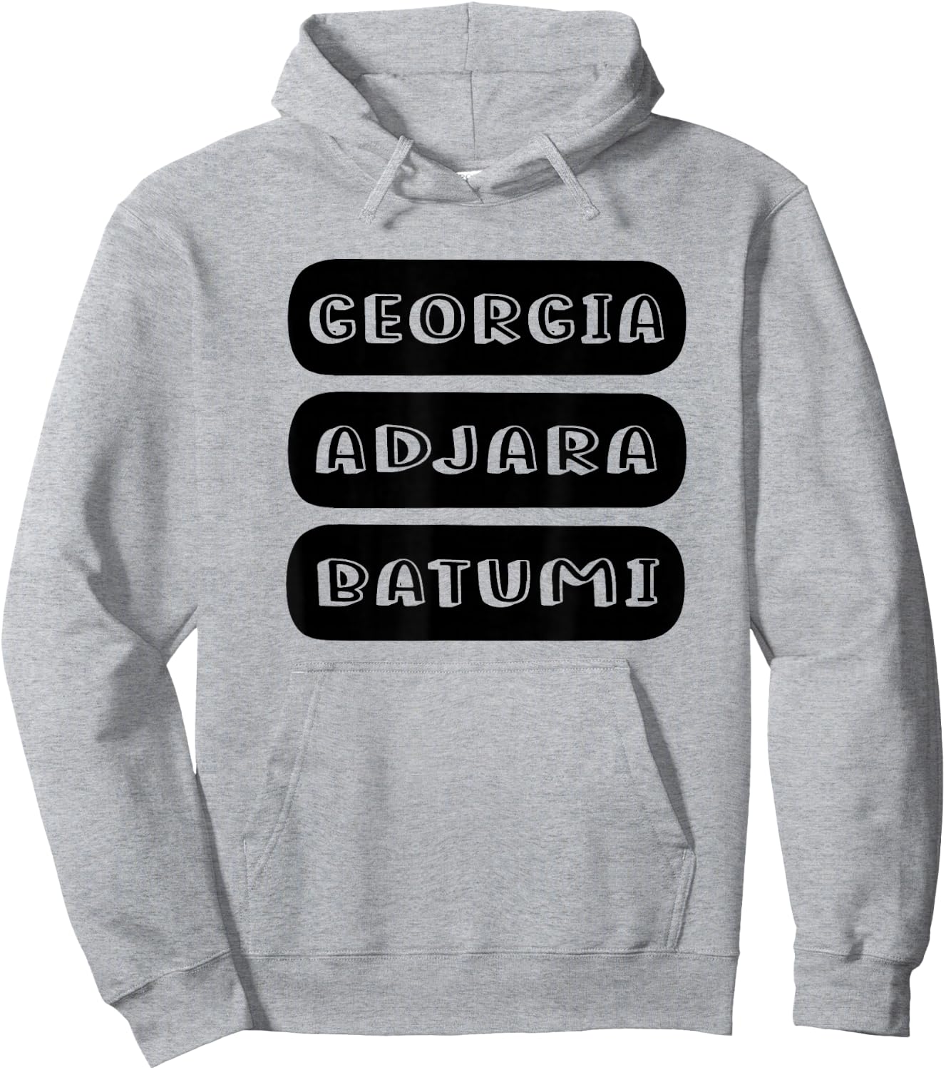 Georgia, Adjara, Batumi, Georgian Hoodie - Hoodie | Ash