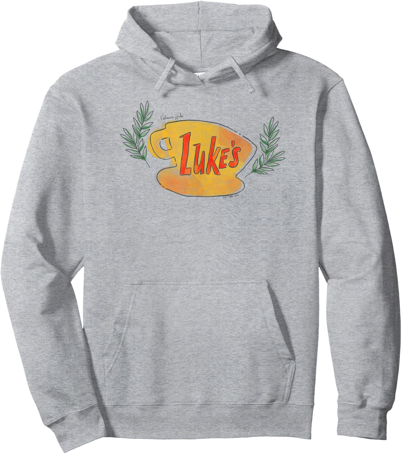 Gilmore Girls - Luke Coffee Cup Hoodie - Hoodie | Ash