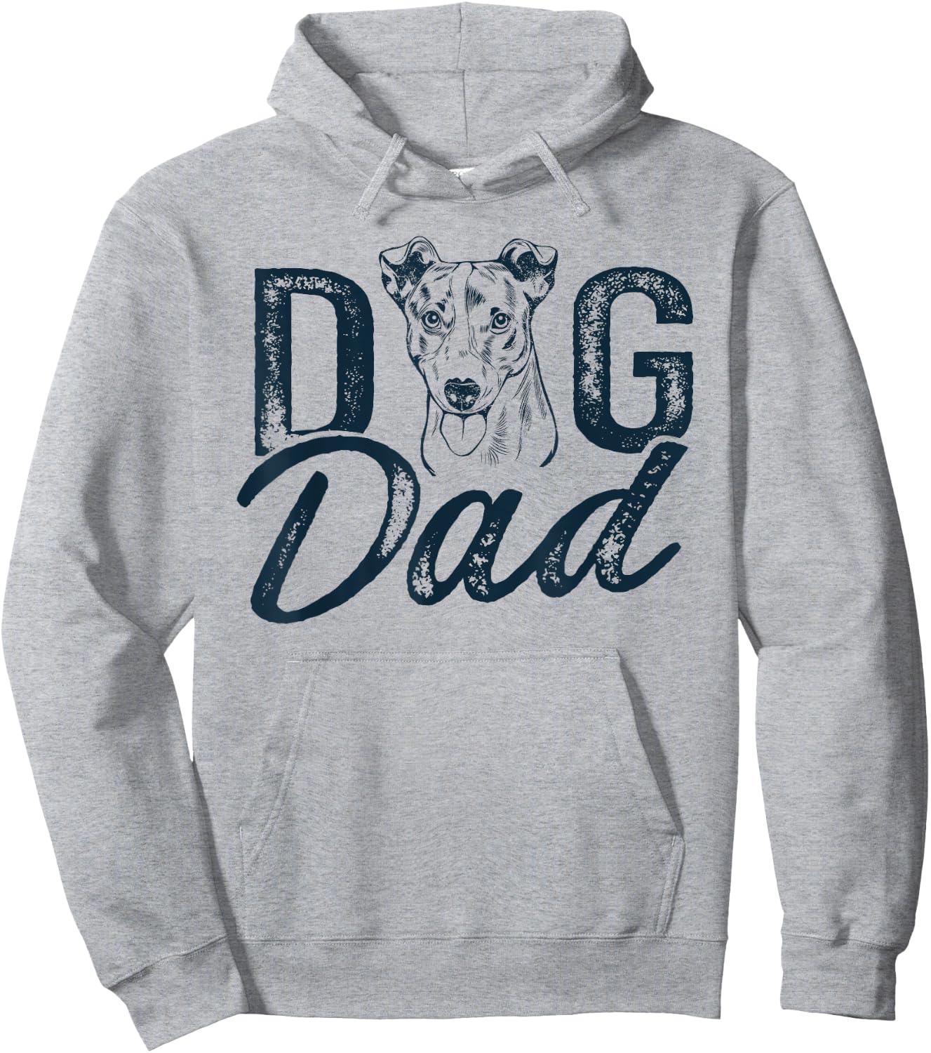 Jack Russell Terrier Dog Dad Hoodie - Hoodie | Ash
