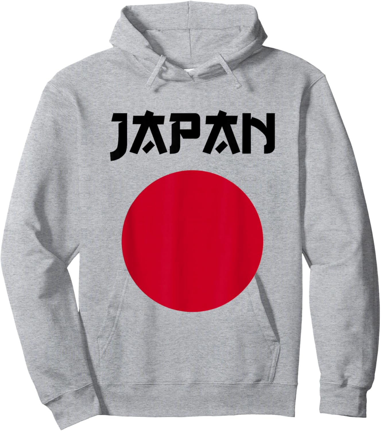 Japan Flag Hoodie - Hoodie | Ash