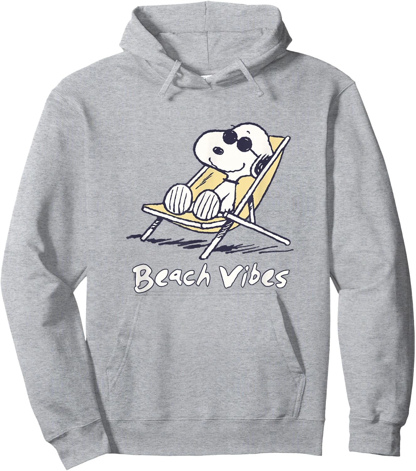 Peanuts - Snoopy Beach Vibes Hoodie - Hoodie | Ash