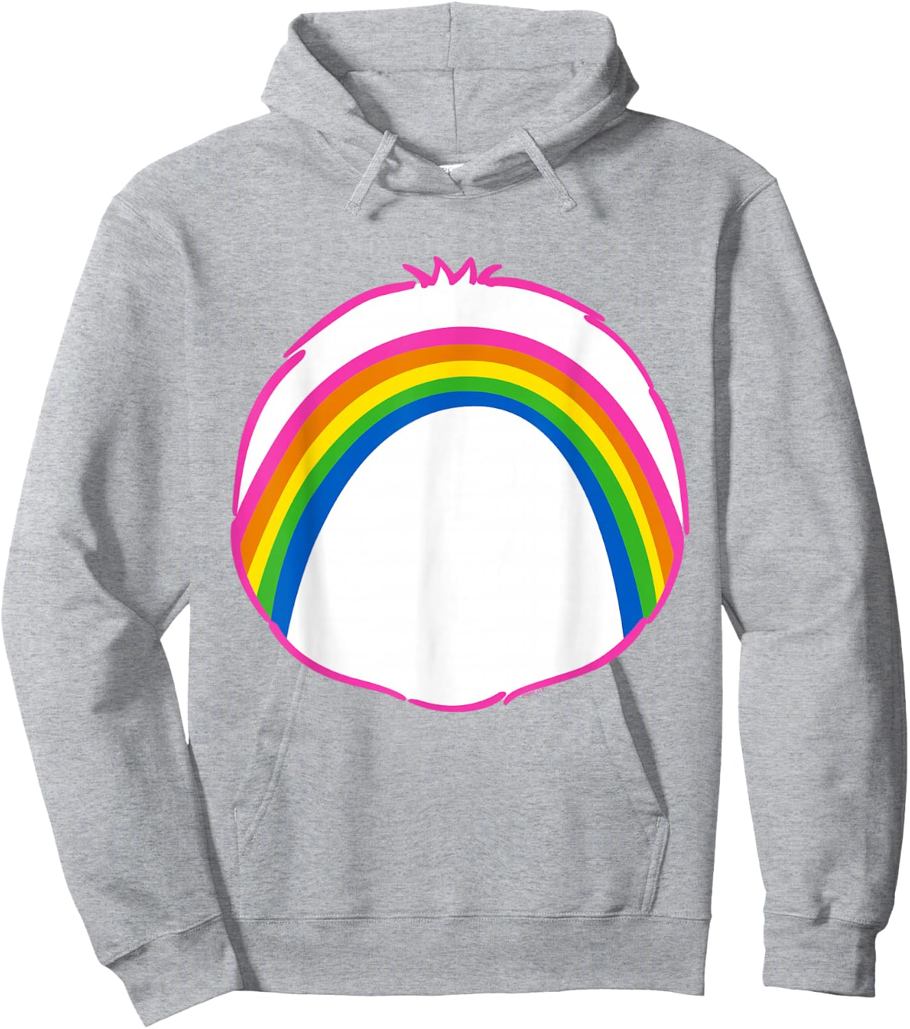 Care Bears Cheer Belly Halloween Costume Hoodie - Hoodie | Ash