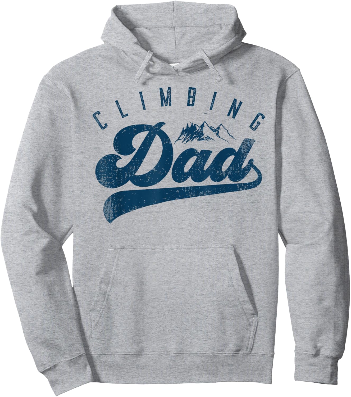 Rock Climbing Dad Gifts For Mountain Climbers Hoodie - Hoodie | Ash