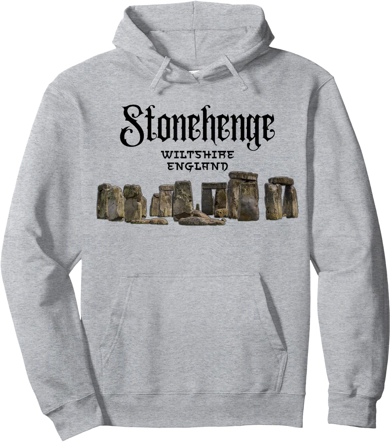 Stonehenge England Souvenir Stonehenge Hoodie - Hoodie | Ash