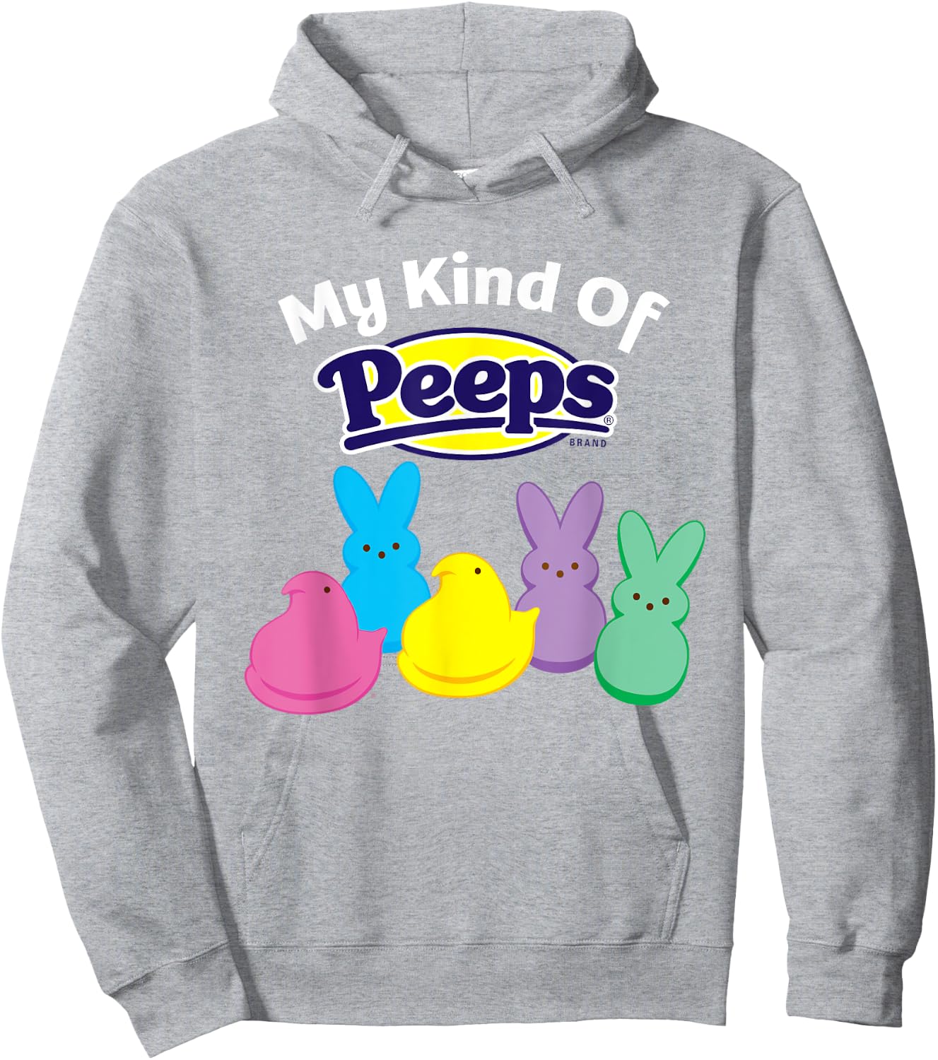 Peeps Easter My Kind Of Peeps Hoodie - Hoodie | Ash