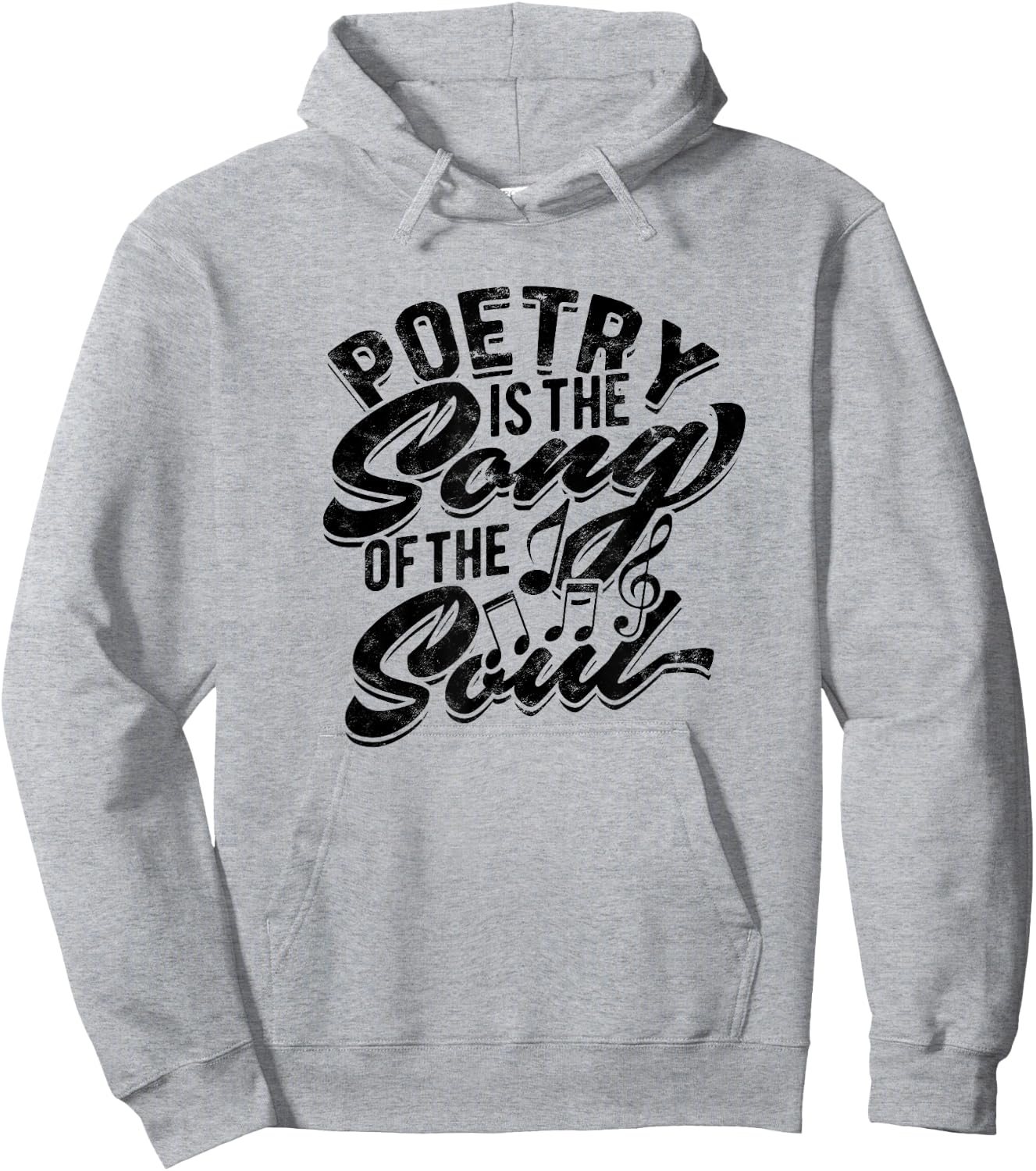 Poetry is the song of the soul - Poetry Hoodie - Hoodie | Ash