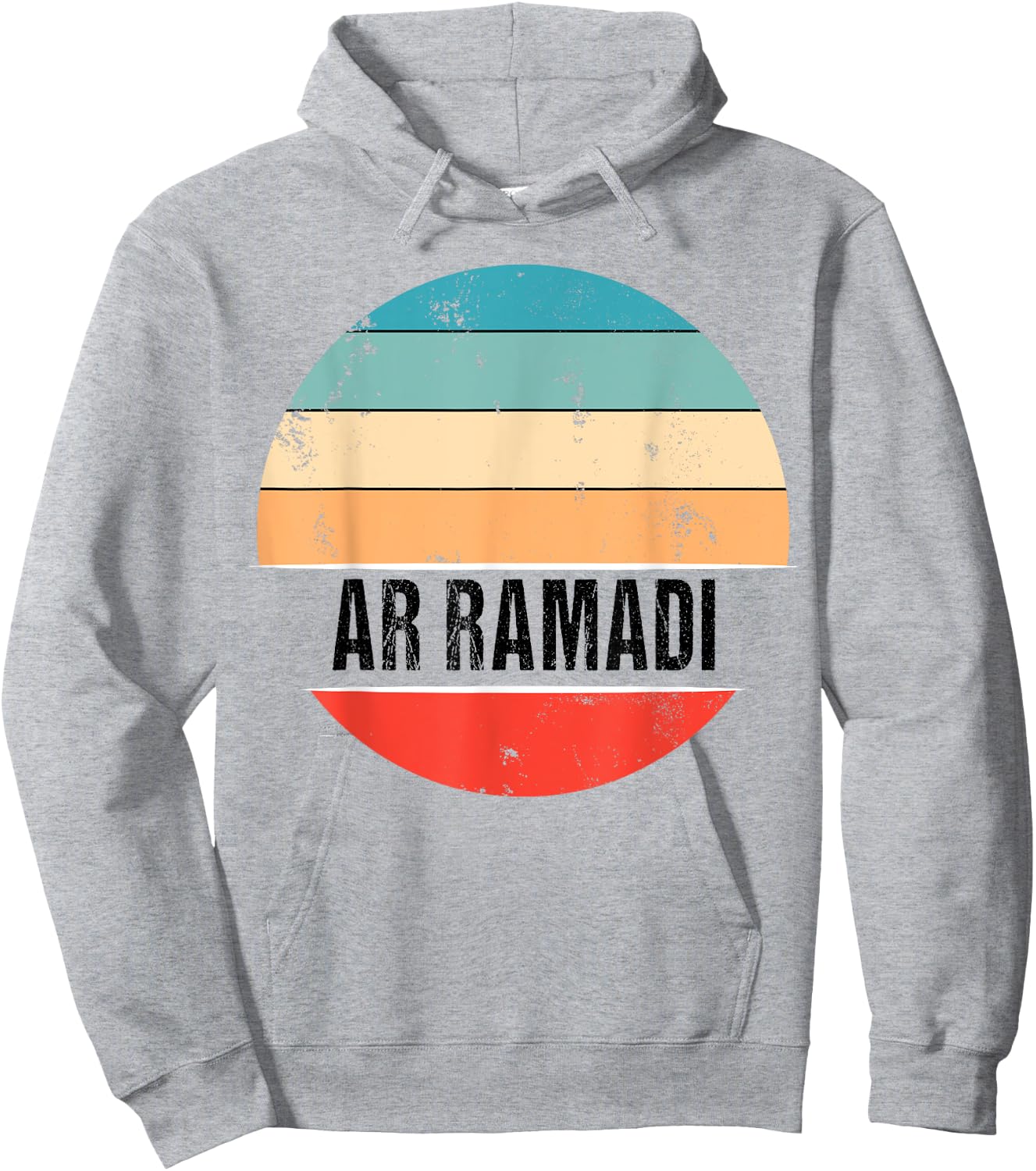 Ramadi Iraq City Trip Hoodie - Hoodie | Ash