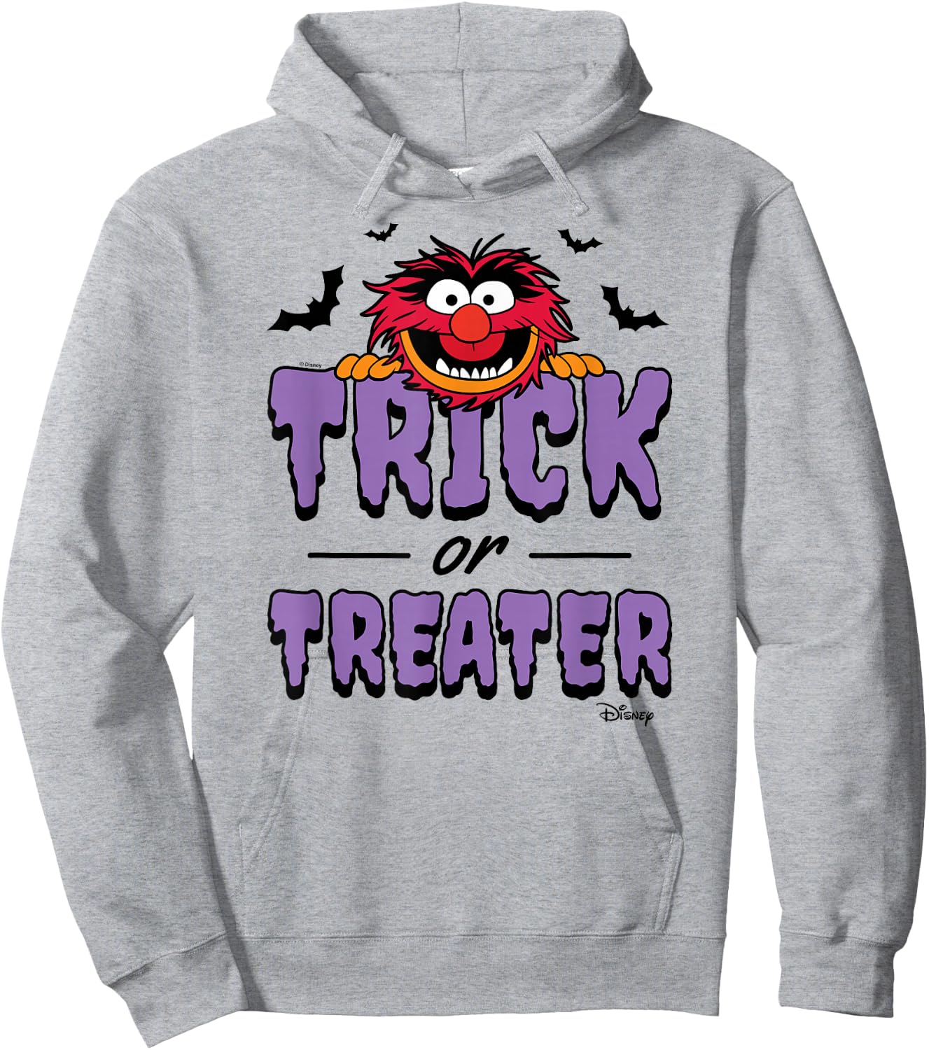 The Muppets - Animal Trick Or Treat Hoodie - Hoodie | Ash