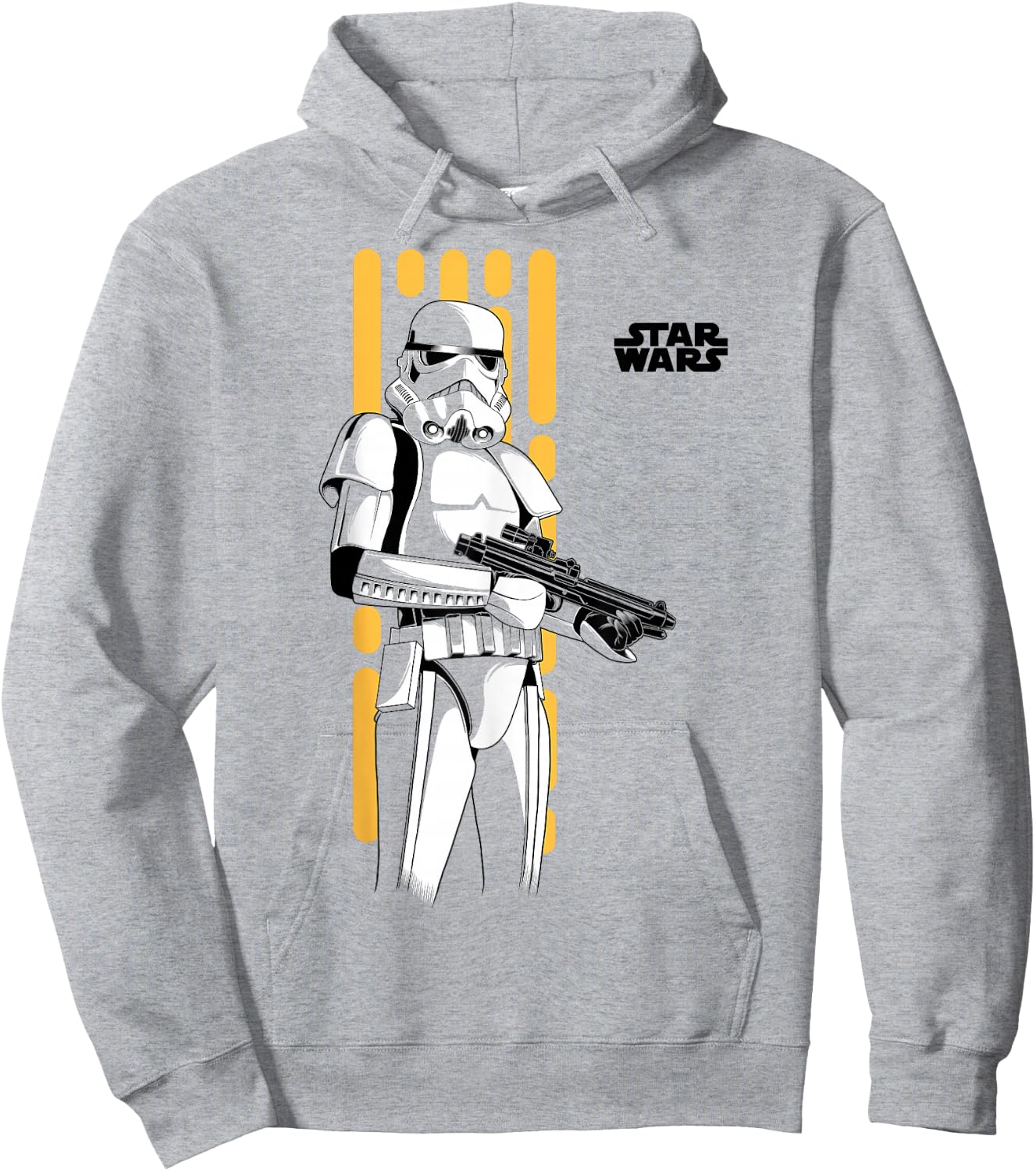 Star Wars Stormtrooper Combat Ready Pose Hoodie - Hoodie | Ash