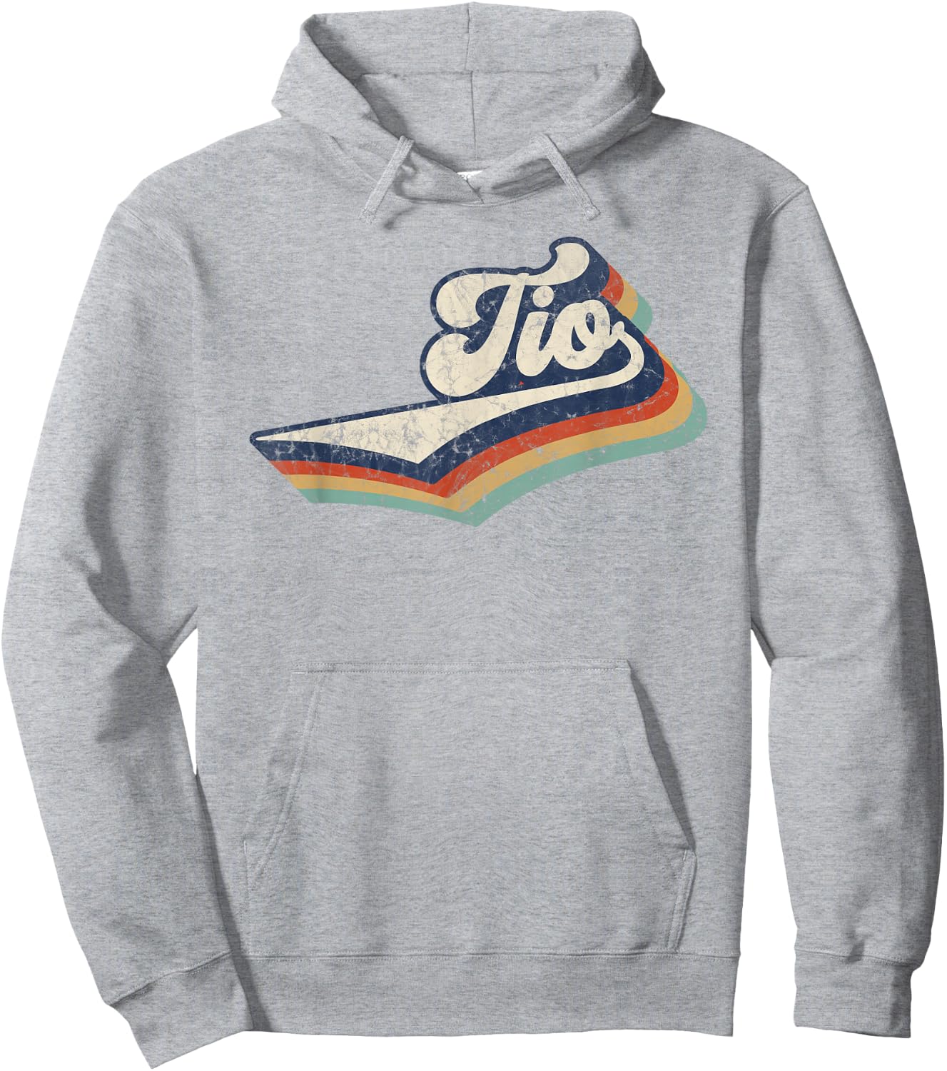 Retro Cute Tio Best Tio Ever Birthday Idea Hoodie - Hoodie | Ash