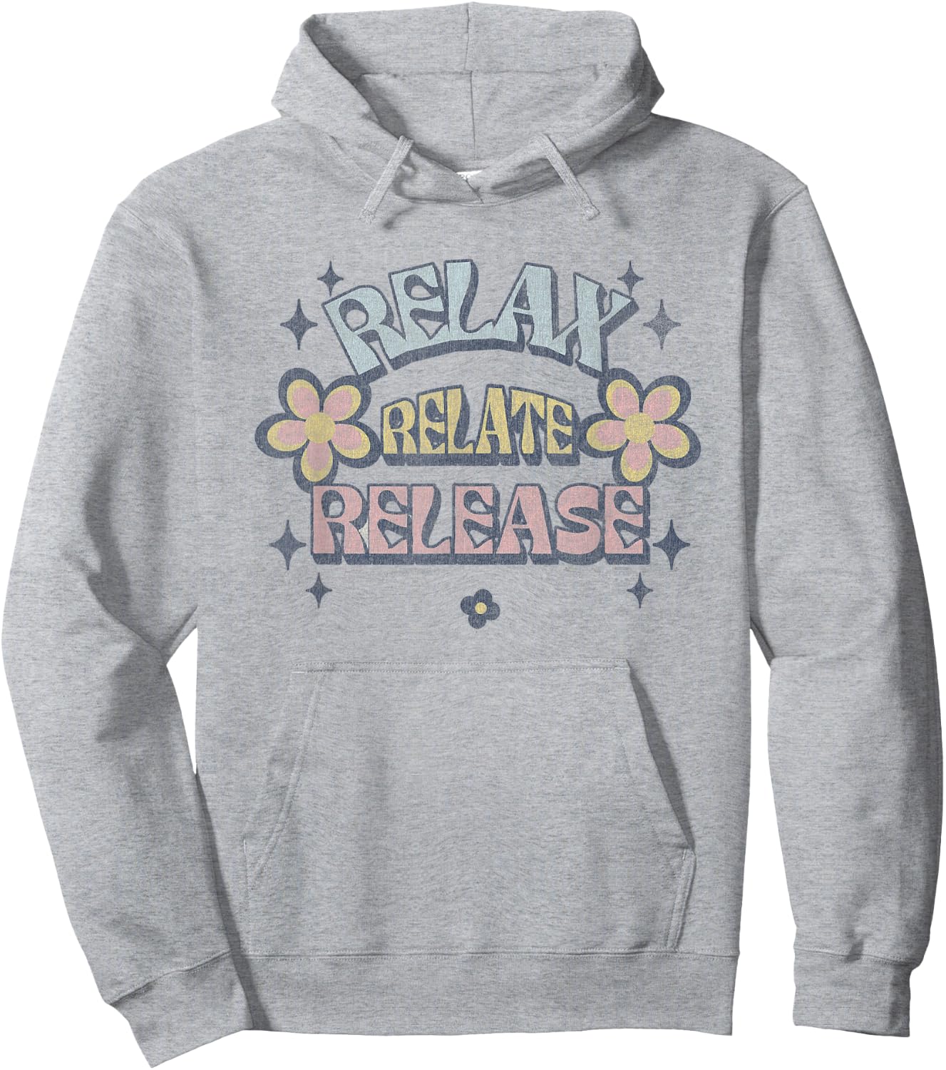 Relax Relate Released Hoodie - Hoodie | Ash