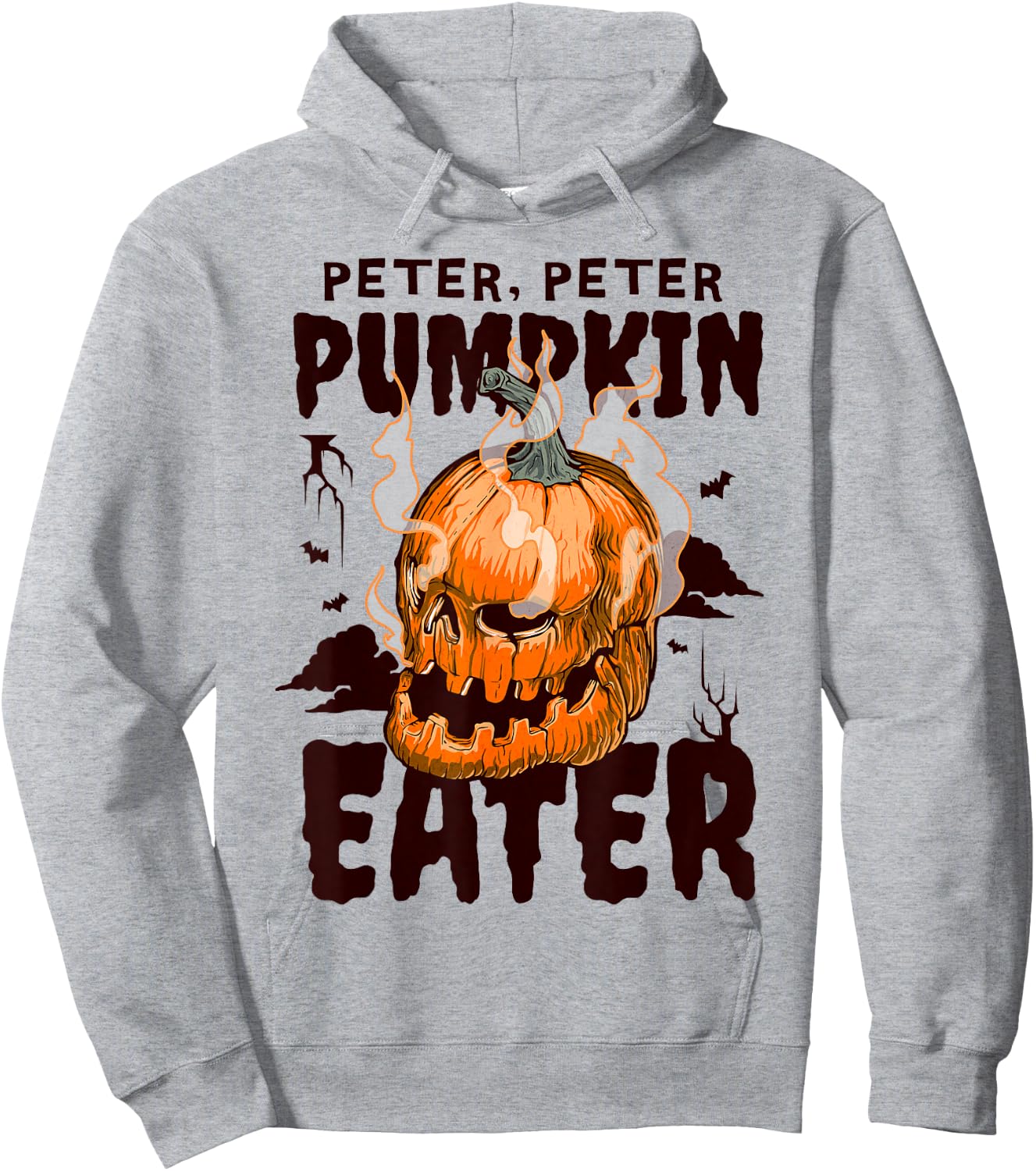 Spooky Halloween Cooking Peter Pumpkin Eater Hoodie - Hoodie | Ash