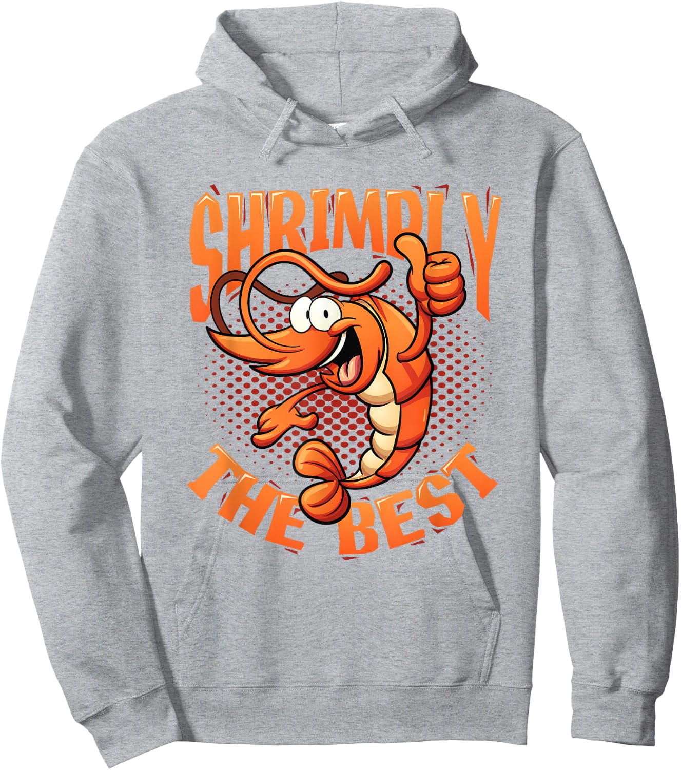 Shrimply The Best Aquarist Shrimp Farmer Hoodie - Hoodie | Ash
