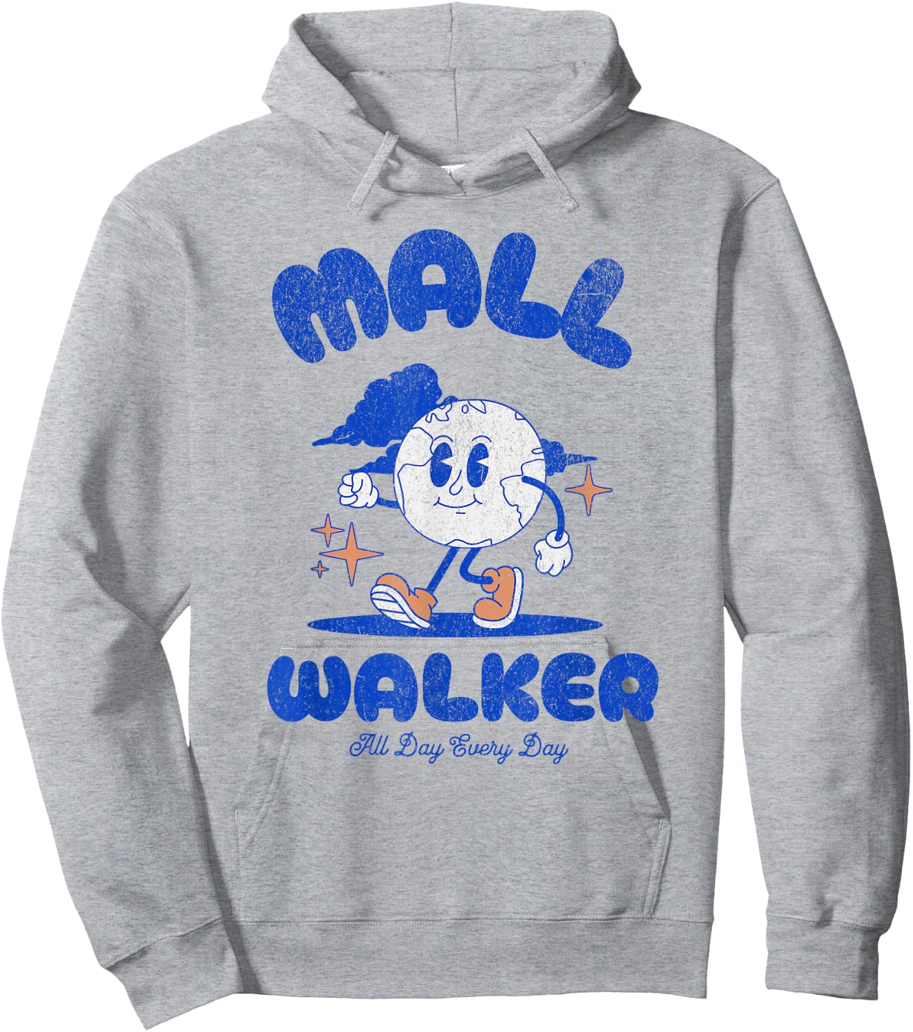 Mall Walker Workout Walking Funny Style Hoodie - Hoodie | Ash