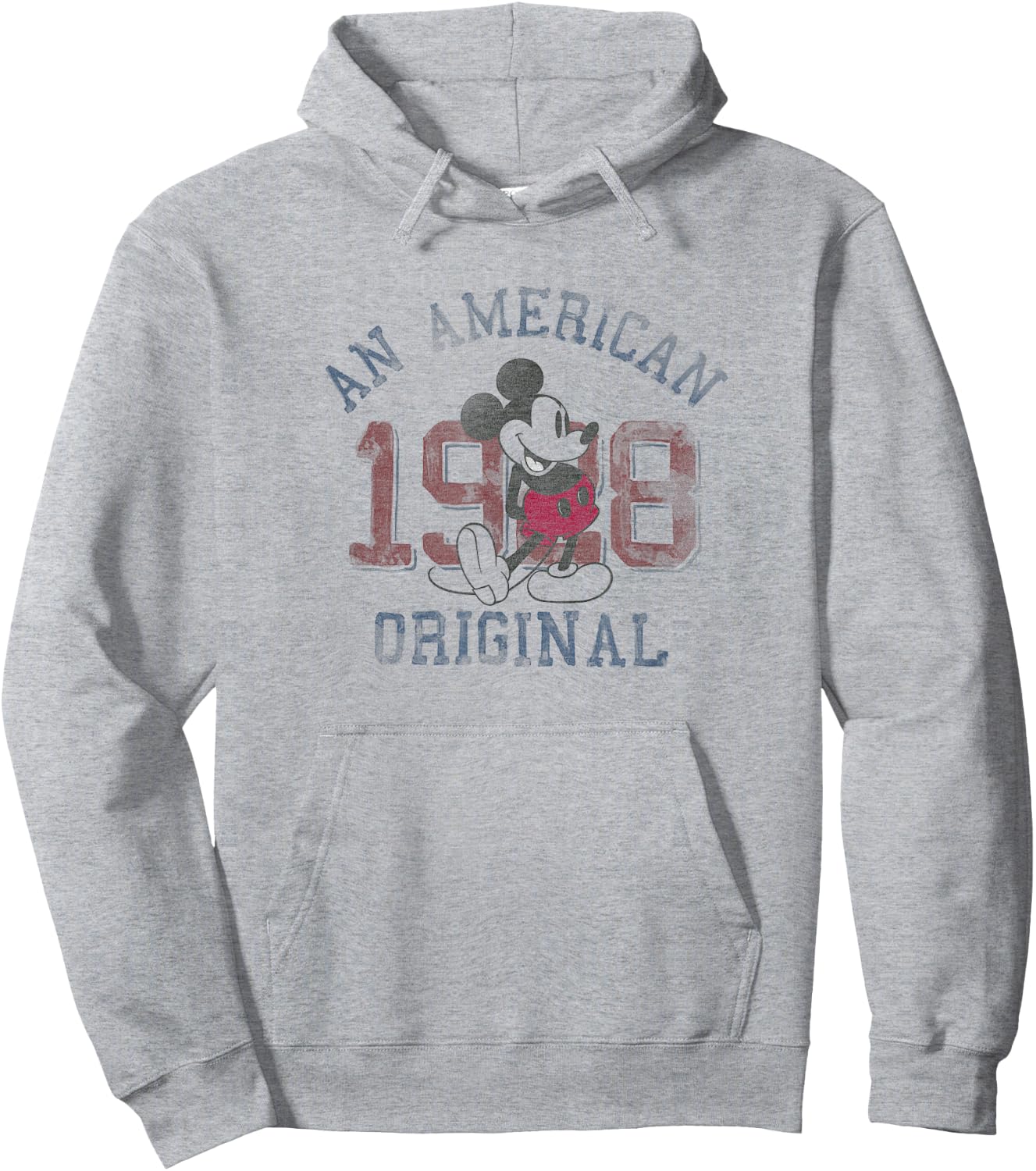 Mickey Mouse An American Original 1928 Hoodie - Hoodie | Ash