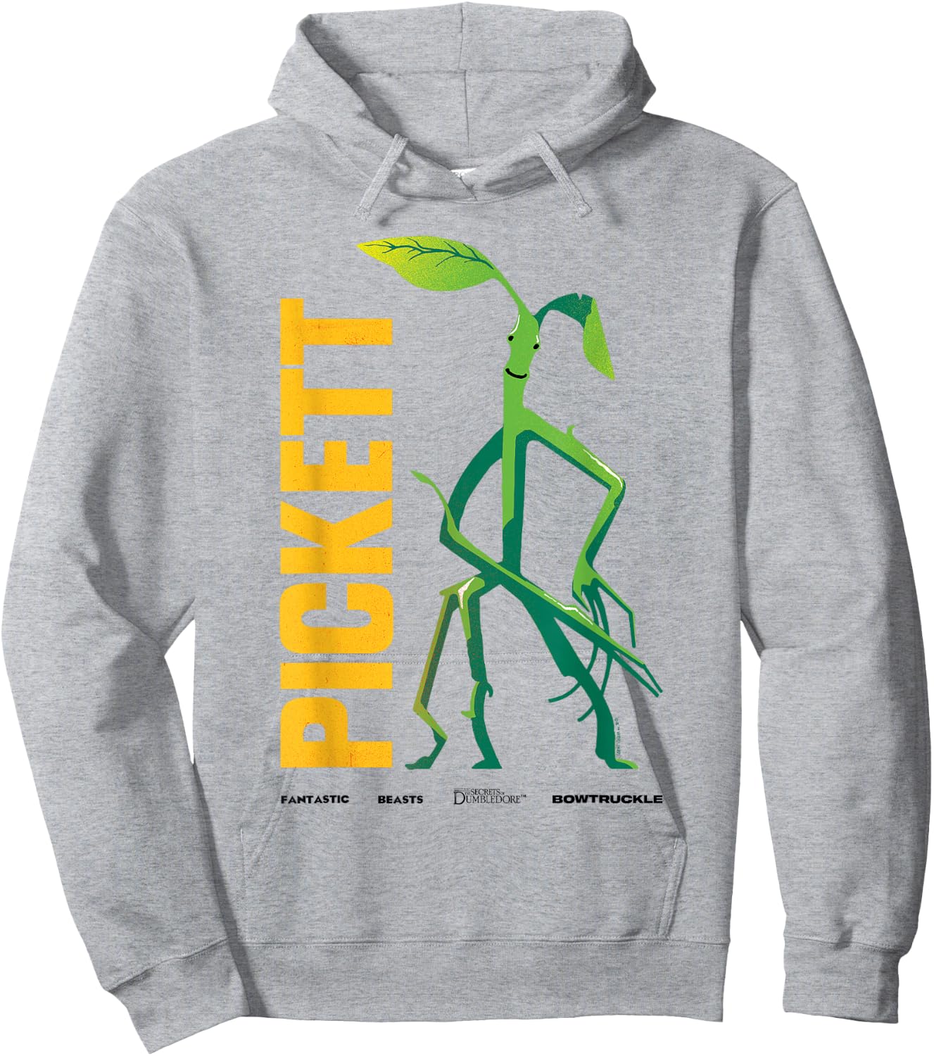 Fantastic Beasts 3 Pickett the Bowtruckle Hoodie - Hoodie | Ash