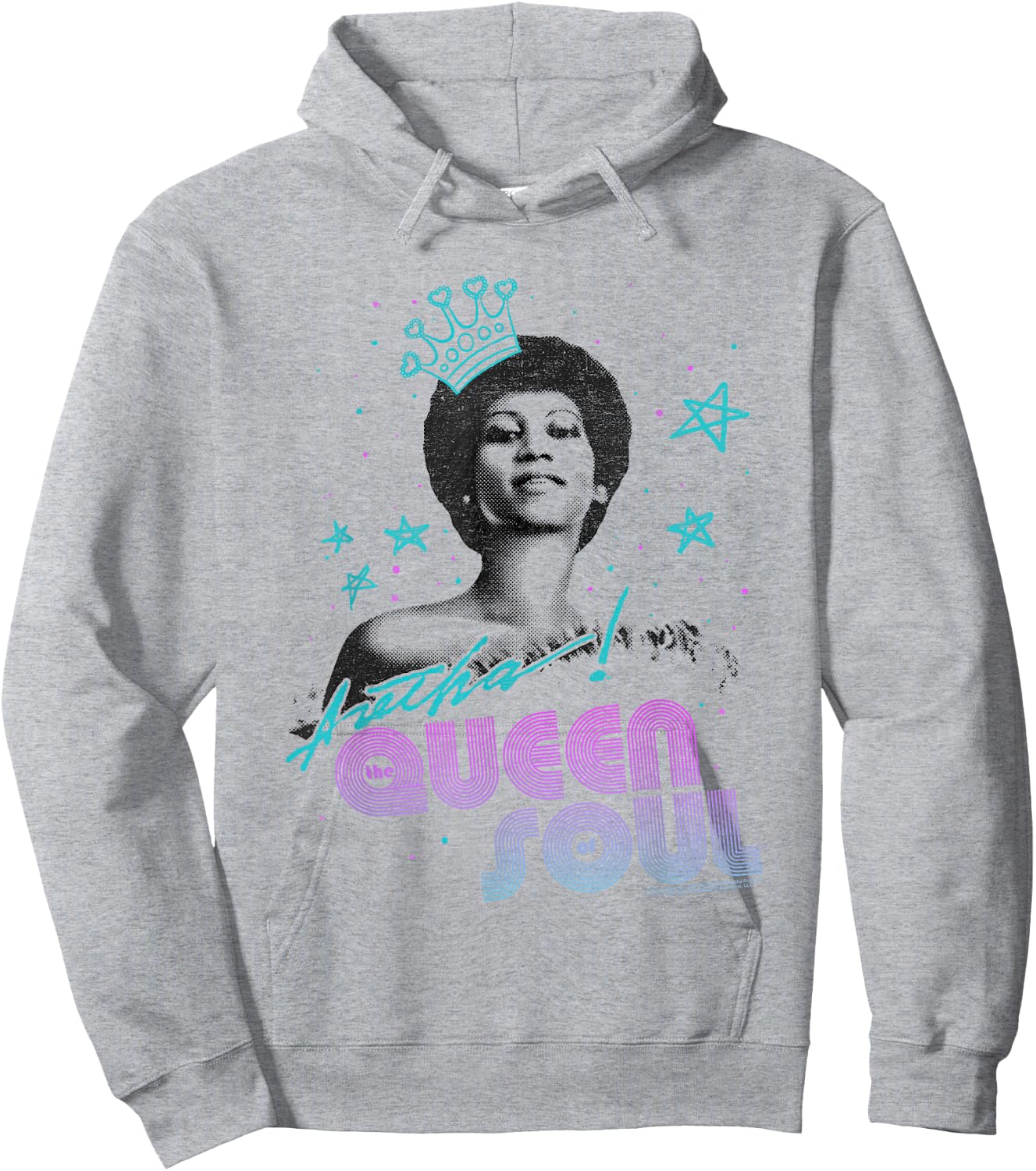 Aretha Franklin Queen of Soul Hoodie - Hoodie | Ash