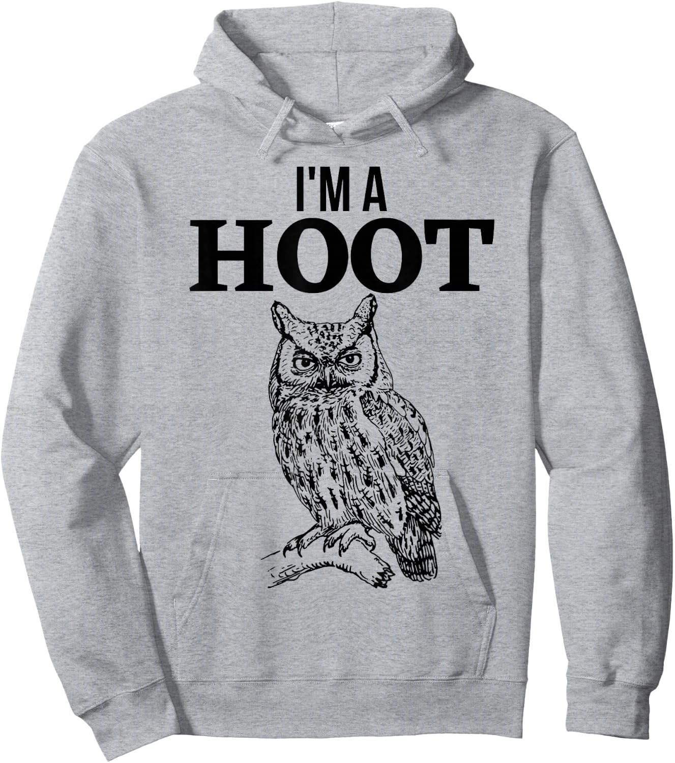 I'm a hoot owl Hoodie - Hoodie | Ash