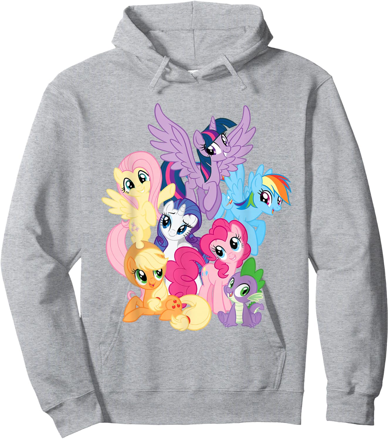 My Little Pony Squad Together Hoodie - Hoodie | Ash