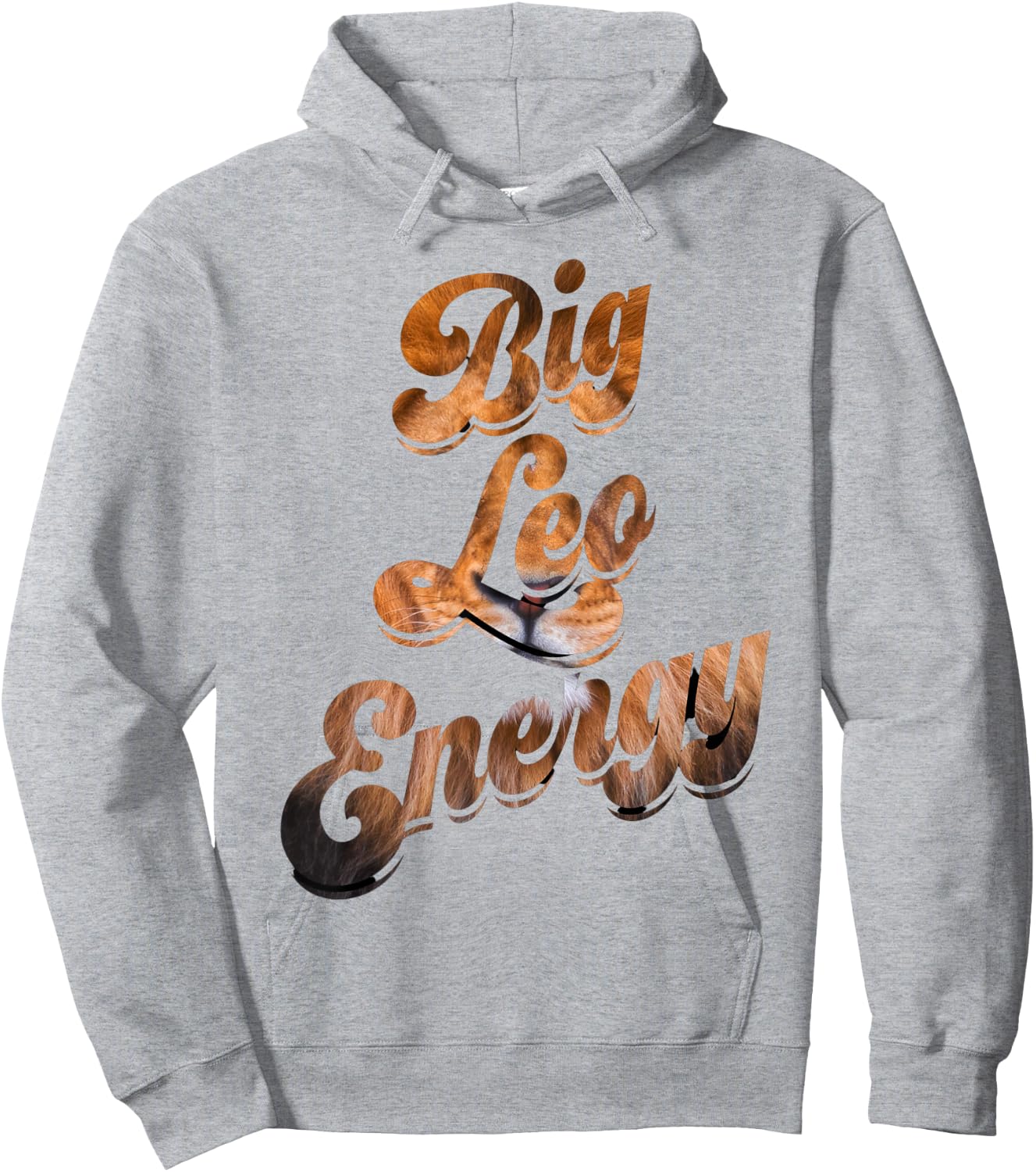 Big Leo Energy Leo Season Shirt Leo Lion Shirts Hoodie - Hoodie | Ash