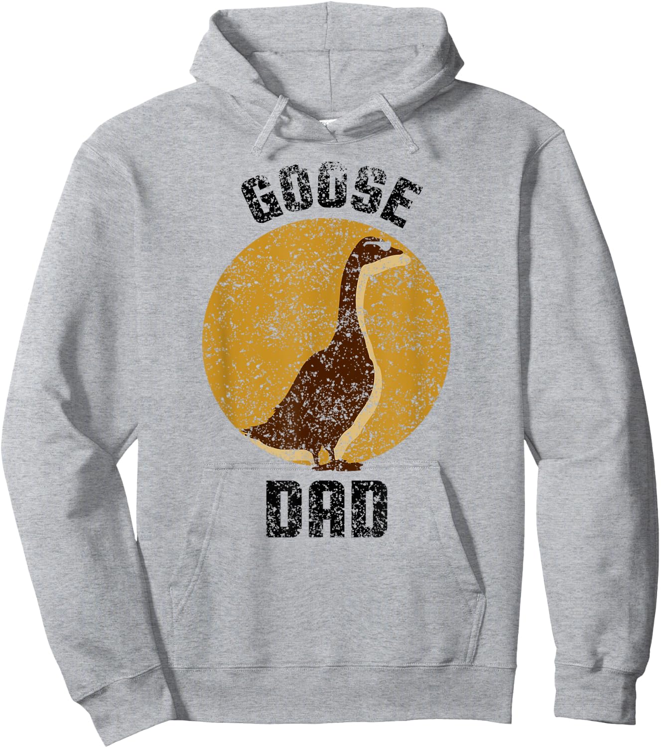 Goose Dad Animal Lover Geese Owner Hoodie - Hoodie | Ash