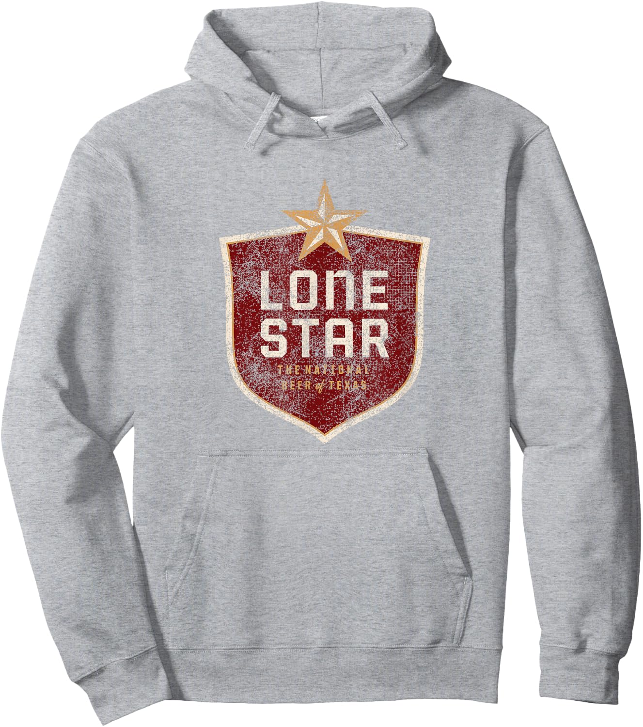 Lone Star Beer Classic Hoodie - Hoodie | Ash