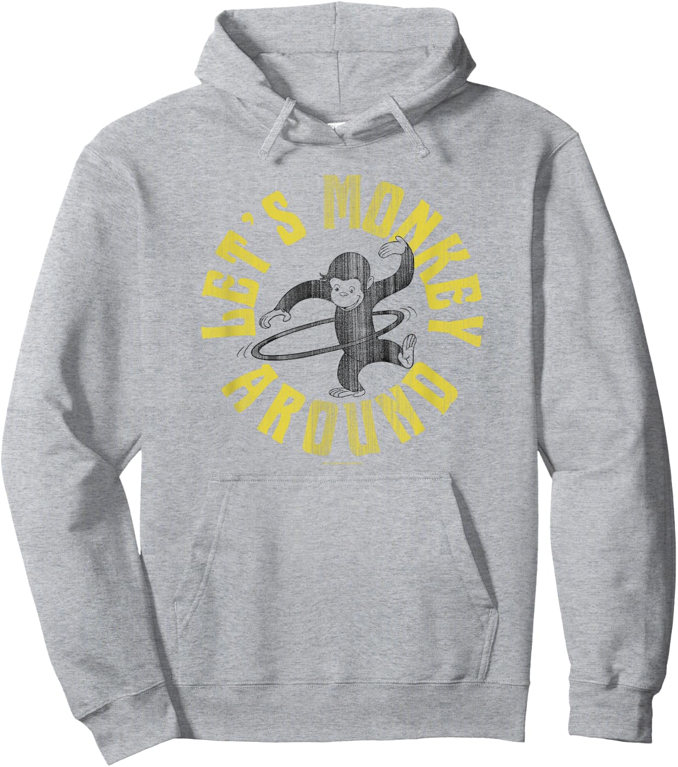 Curious George Let's Monkey Around Hola Hoop Hoodie - Hoodie | Ash
