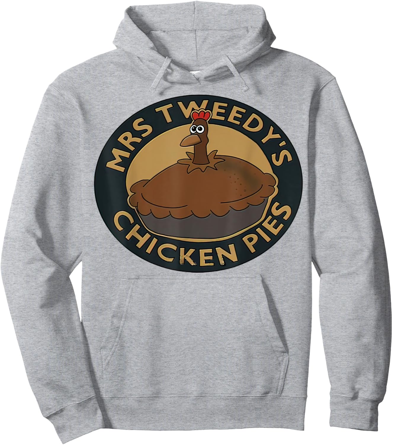 Mrs.Tweedy’s Chicken Pies Hoodie - Hoodie | Ash
