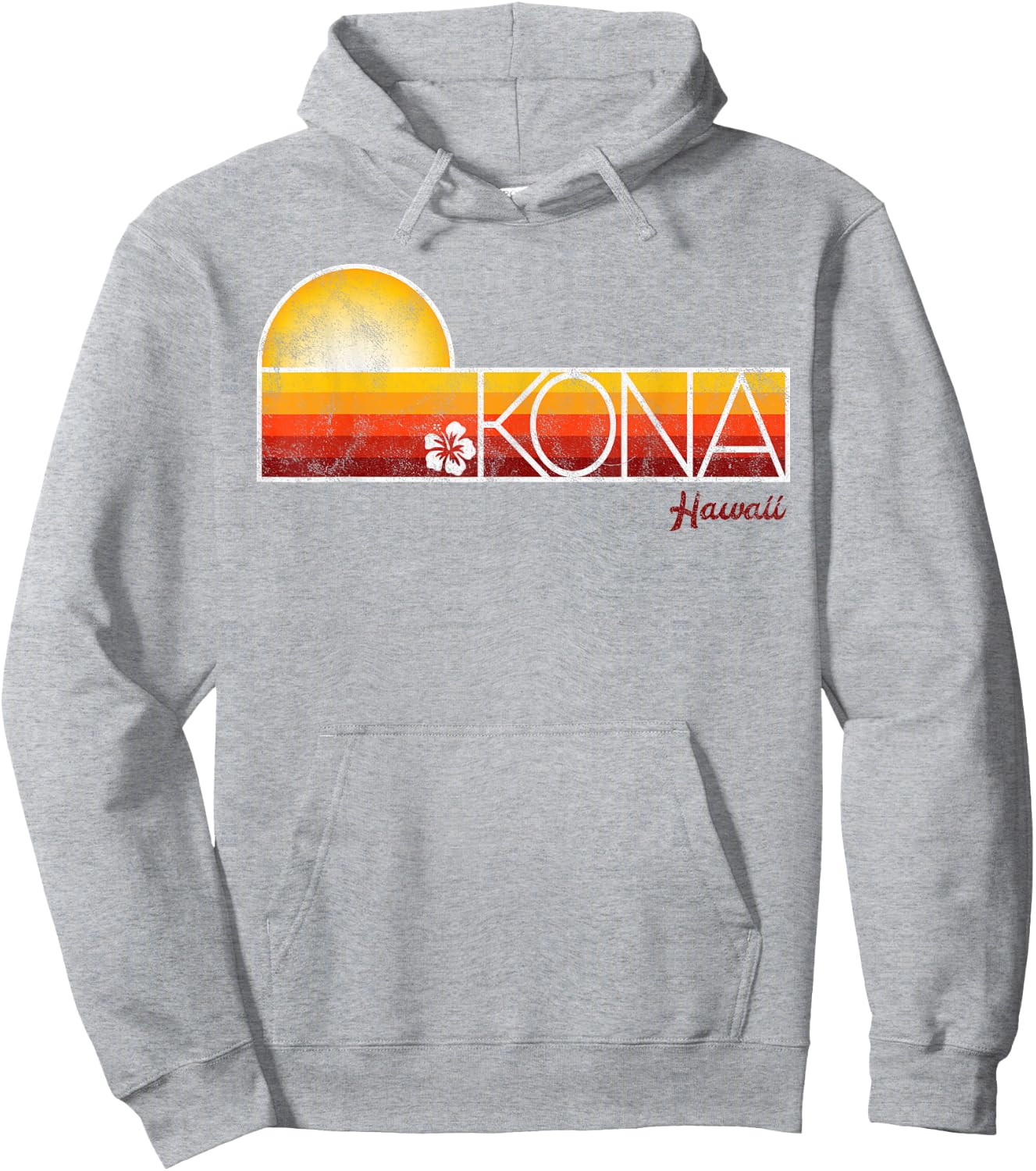 Kona Hawaii Hoodie - Hoodie | Ash