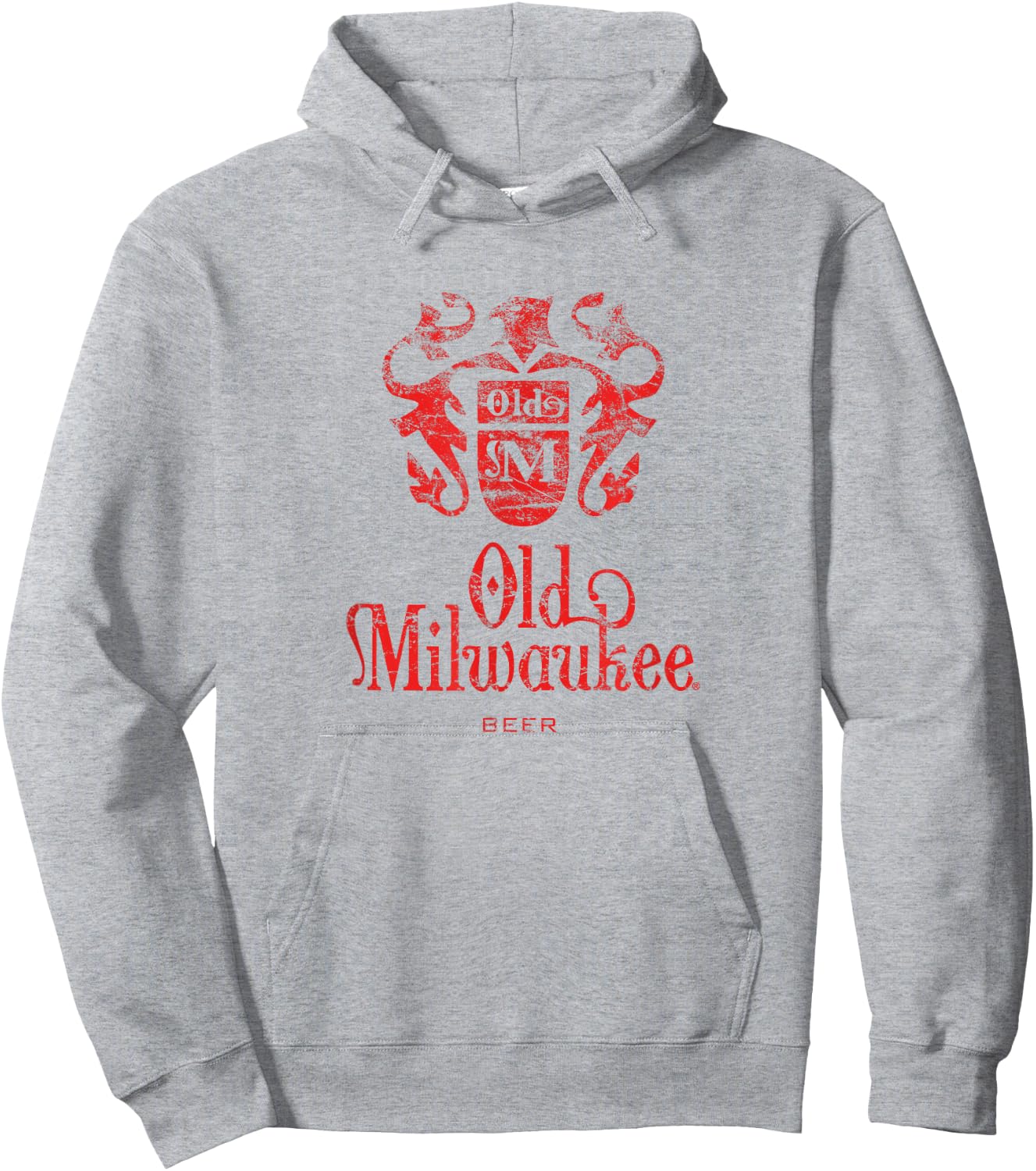 Old Milwaukee Beer Classic Hoodie - Hoodie | Ash